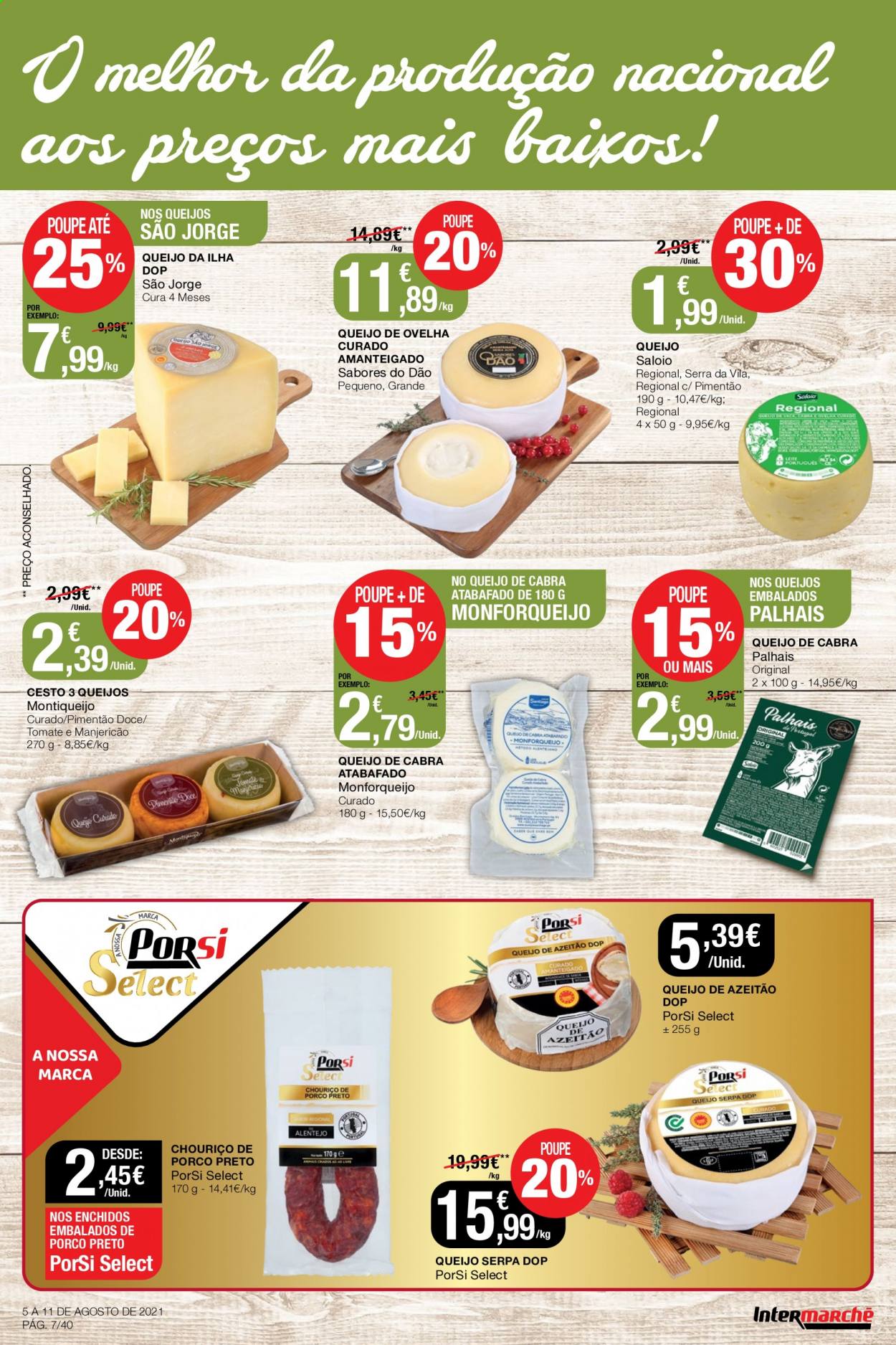 Folheto Intermarché - 5.8.2021 - 11.8.2021. Página 7