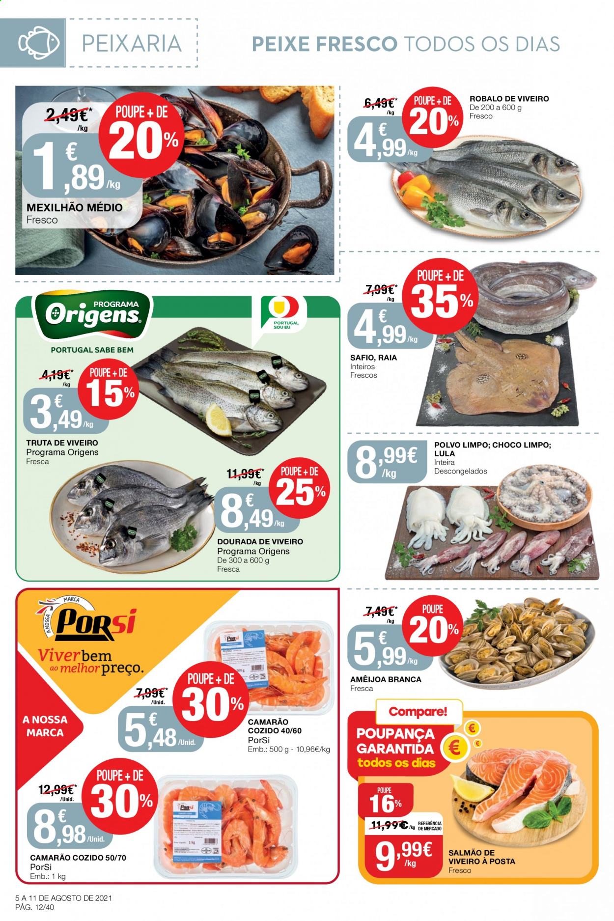 Folheto Intermarché - 5.8.2021 - 11.8.2021. Página 12
