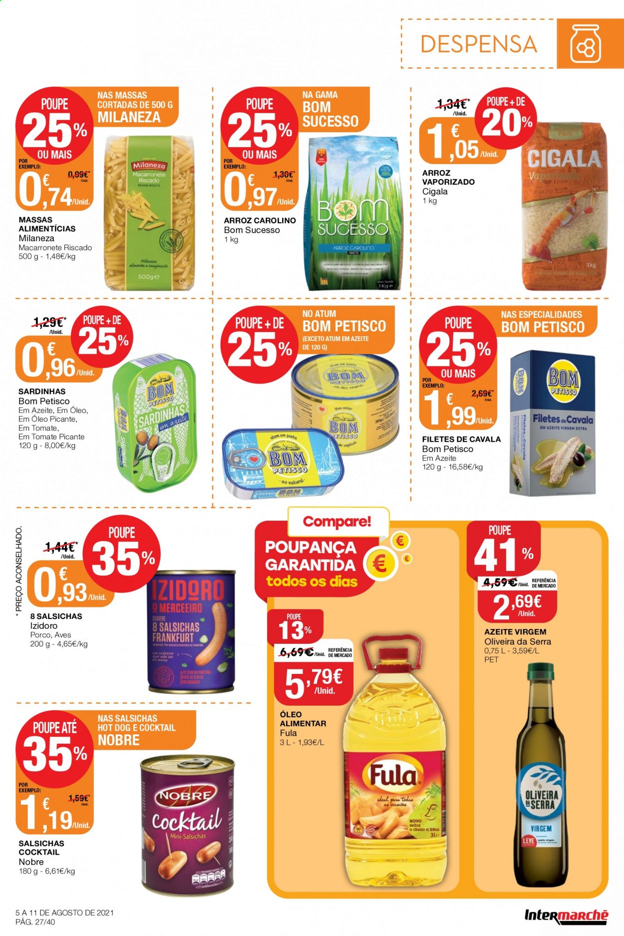 Folheto Intermarché - 5.8.2021 - 11.8.2021. Página 27
