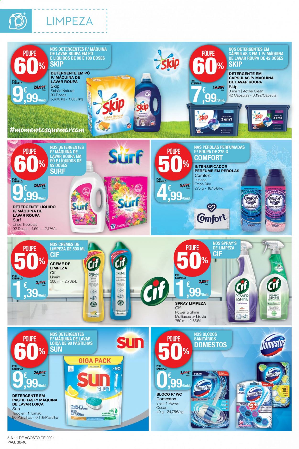 Folheto Intermarché - 5.8.2021 - 11.8.2021. Página 36