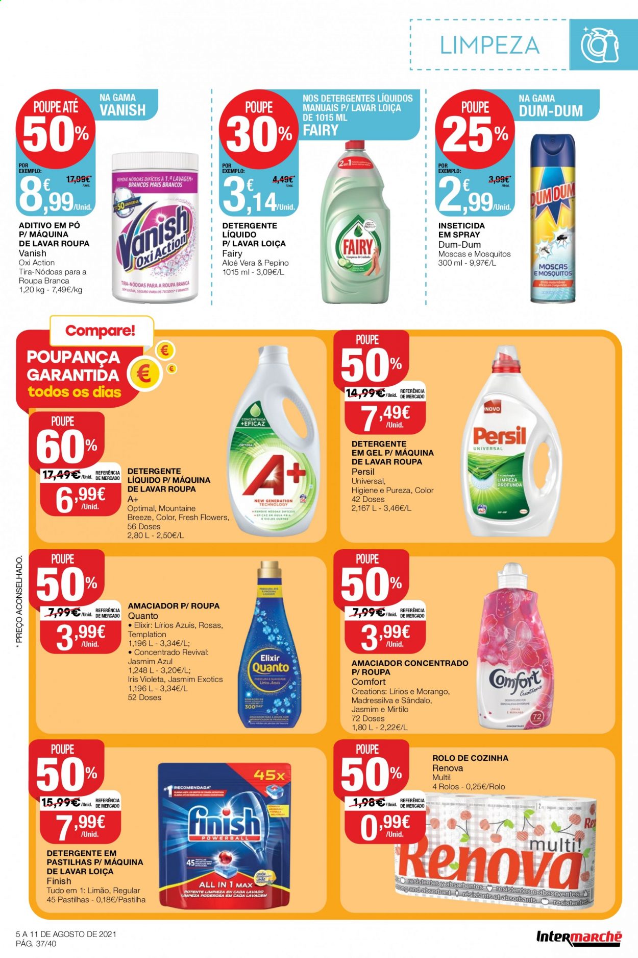 Folheto Intermarché - 5.8.2021 - 11.8.2021. Página 37