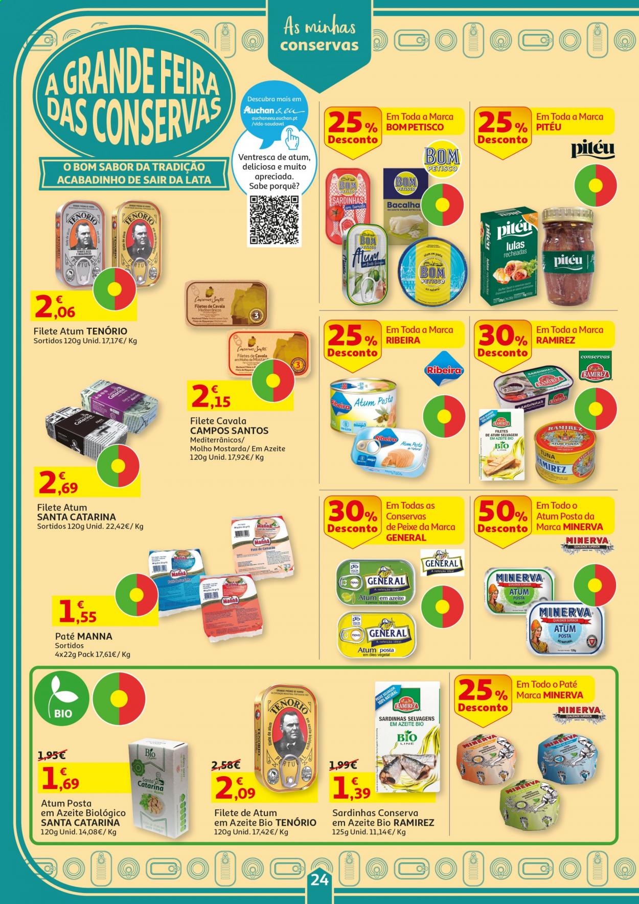Folheto Auchan - 4.8.2021 - 24.8.2021. Página 24