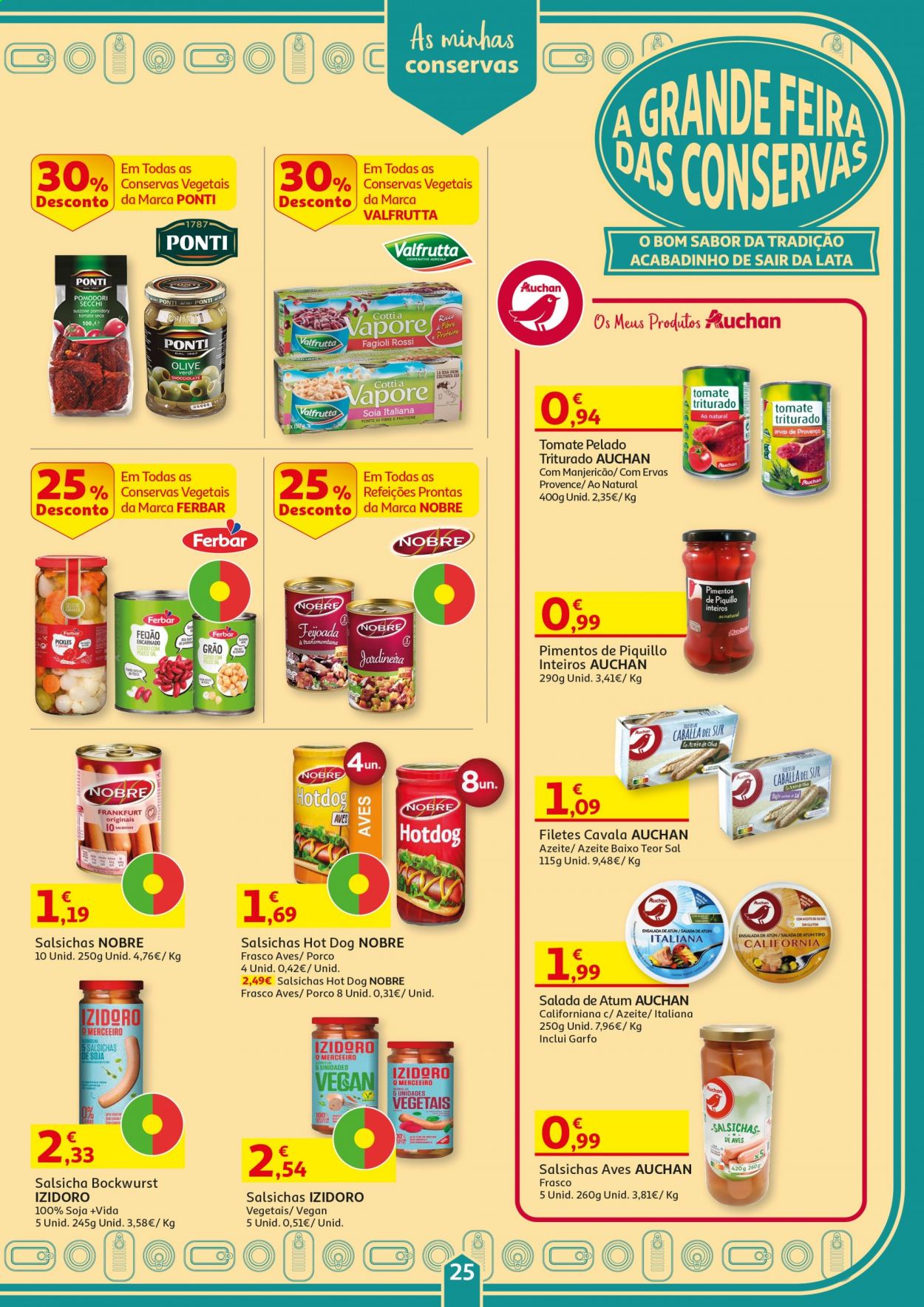 Folheto Auchan - 4.8.2021 - 24.8.2021. Página 25