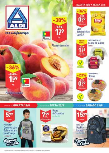 Folheto Aldi - 18.8.2021 - 24.8.2021.