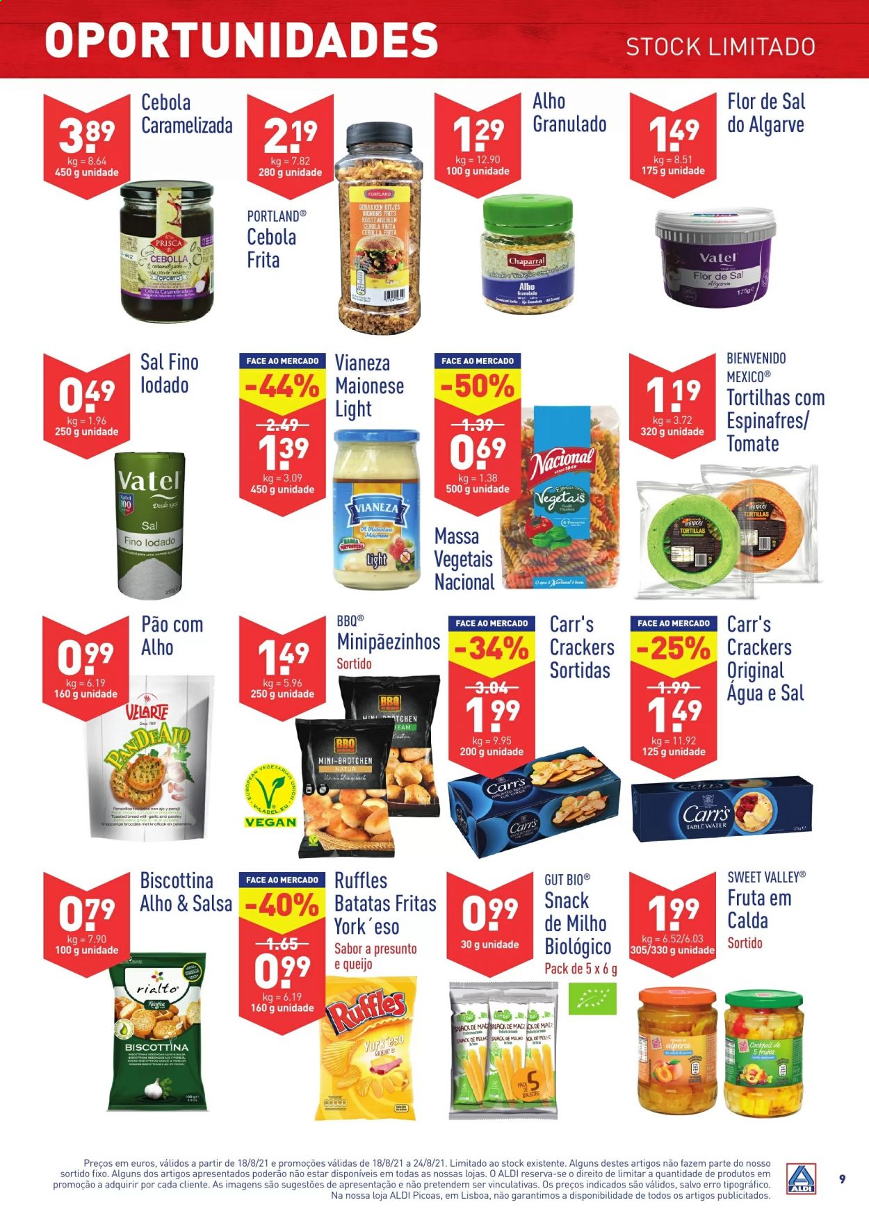 Folheto Aldi - 18.8.2021 - 24.8.2021. Página 9