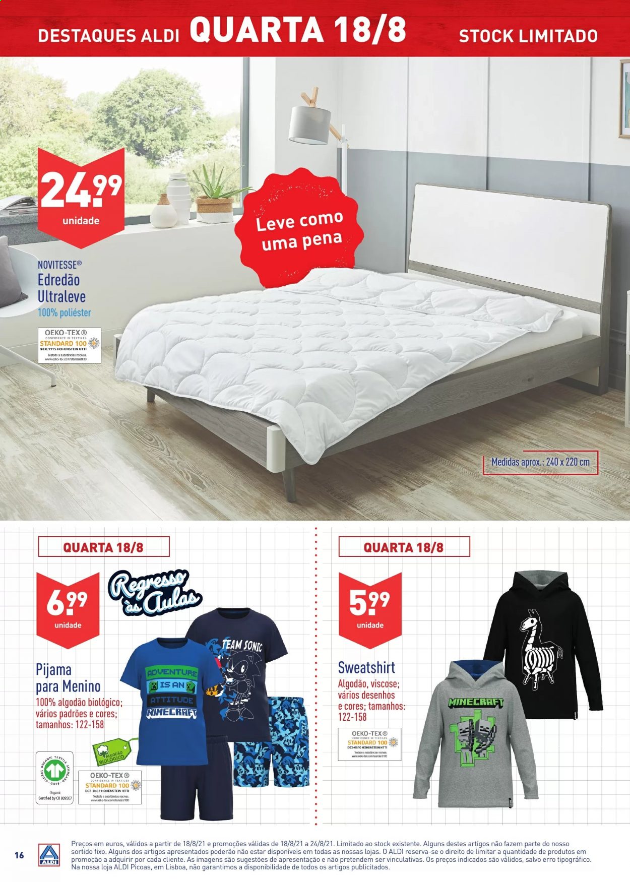 Folheto Aldi - 18.8.2021 - 24.8.2021. Página 16