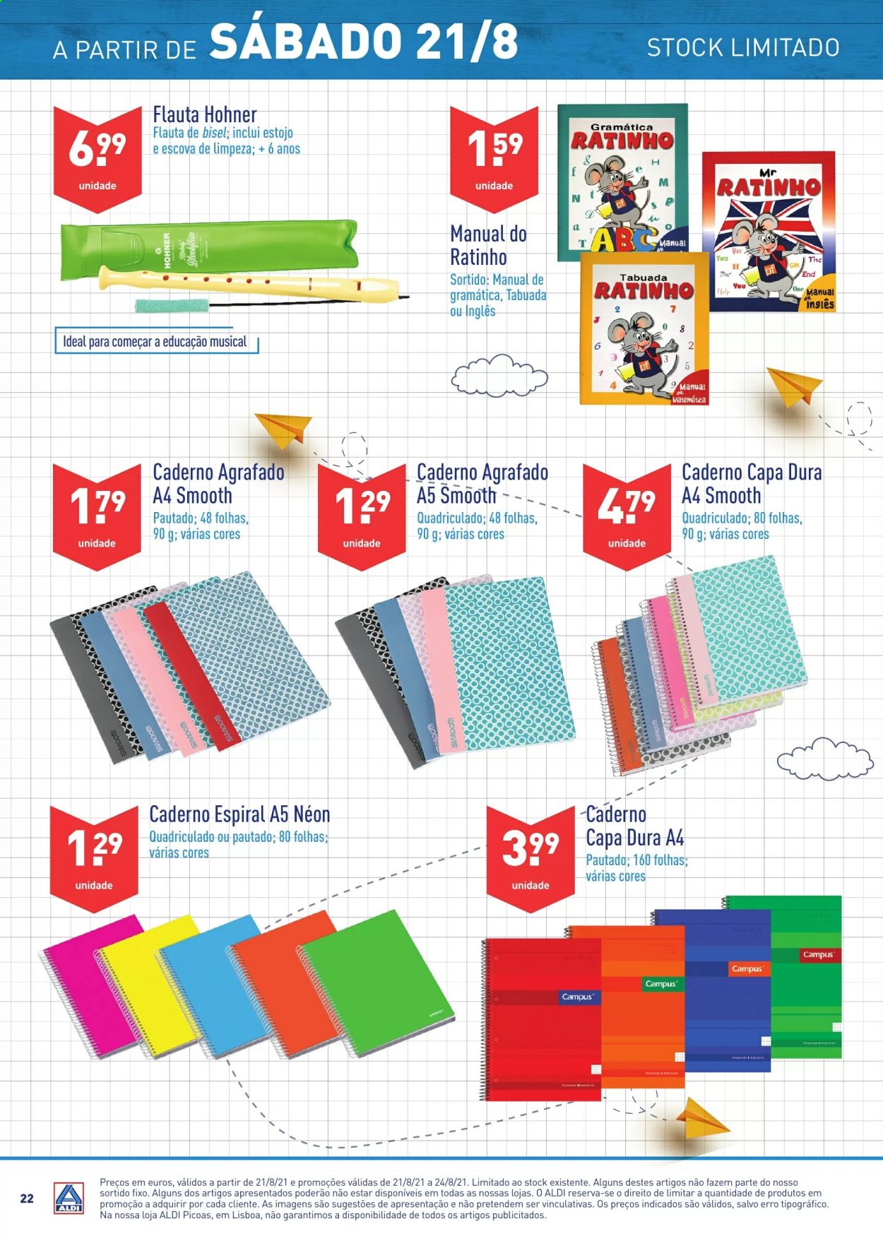 Folheto Aldi - 18.8.2021 - 24.8.2021. Página 22