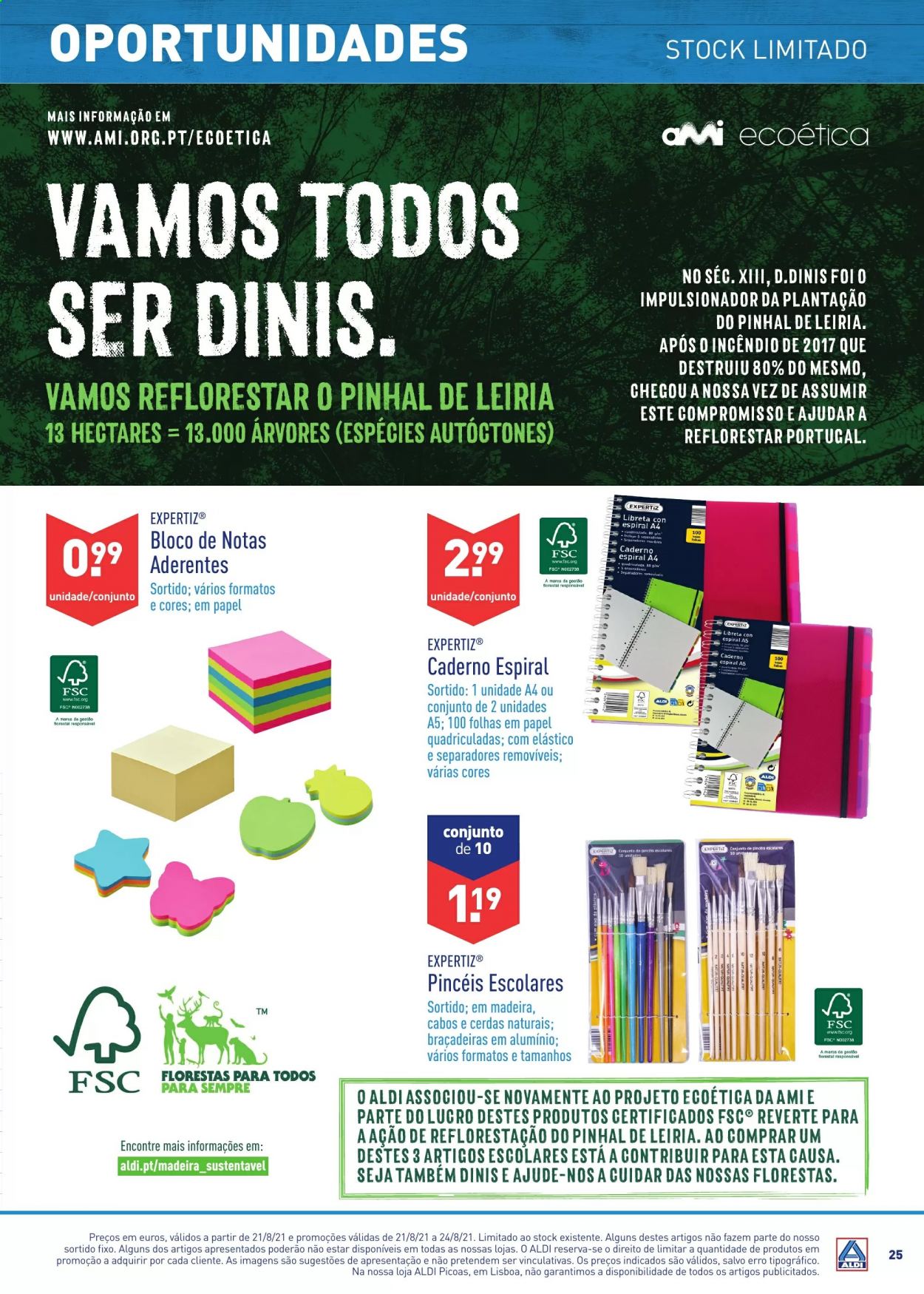 Folheto Aldi - 18.8.2021 - 24.8.2021. Página 25