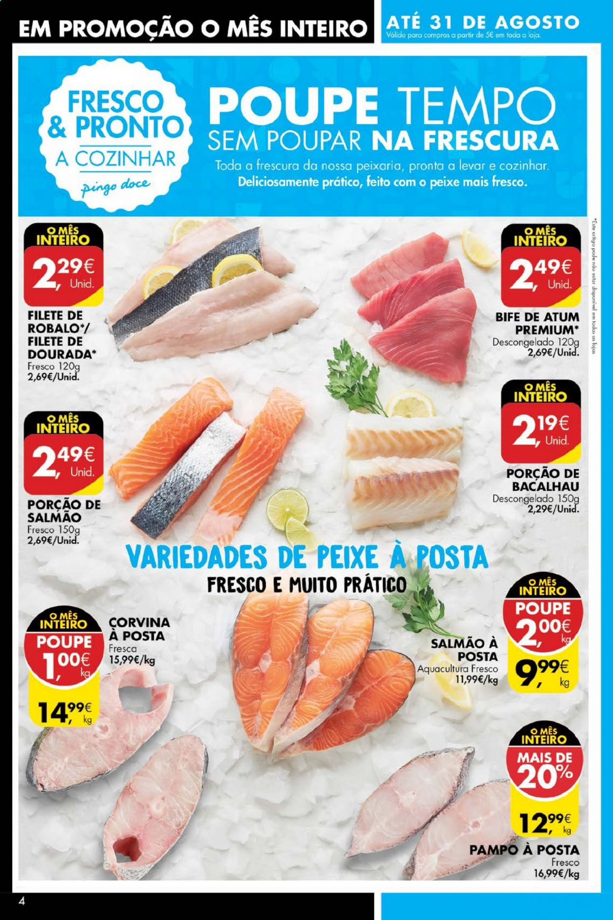 Folheto Pingo Doce - 10.8.2021 - 16.8.2021. Página 4