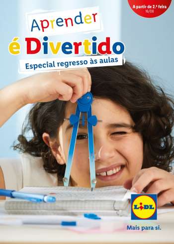 Folheto Lidl - 16.8.2021 - 18.8.2021.