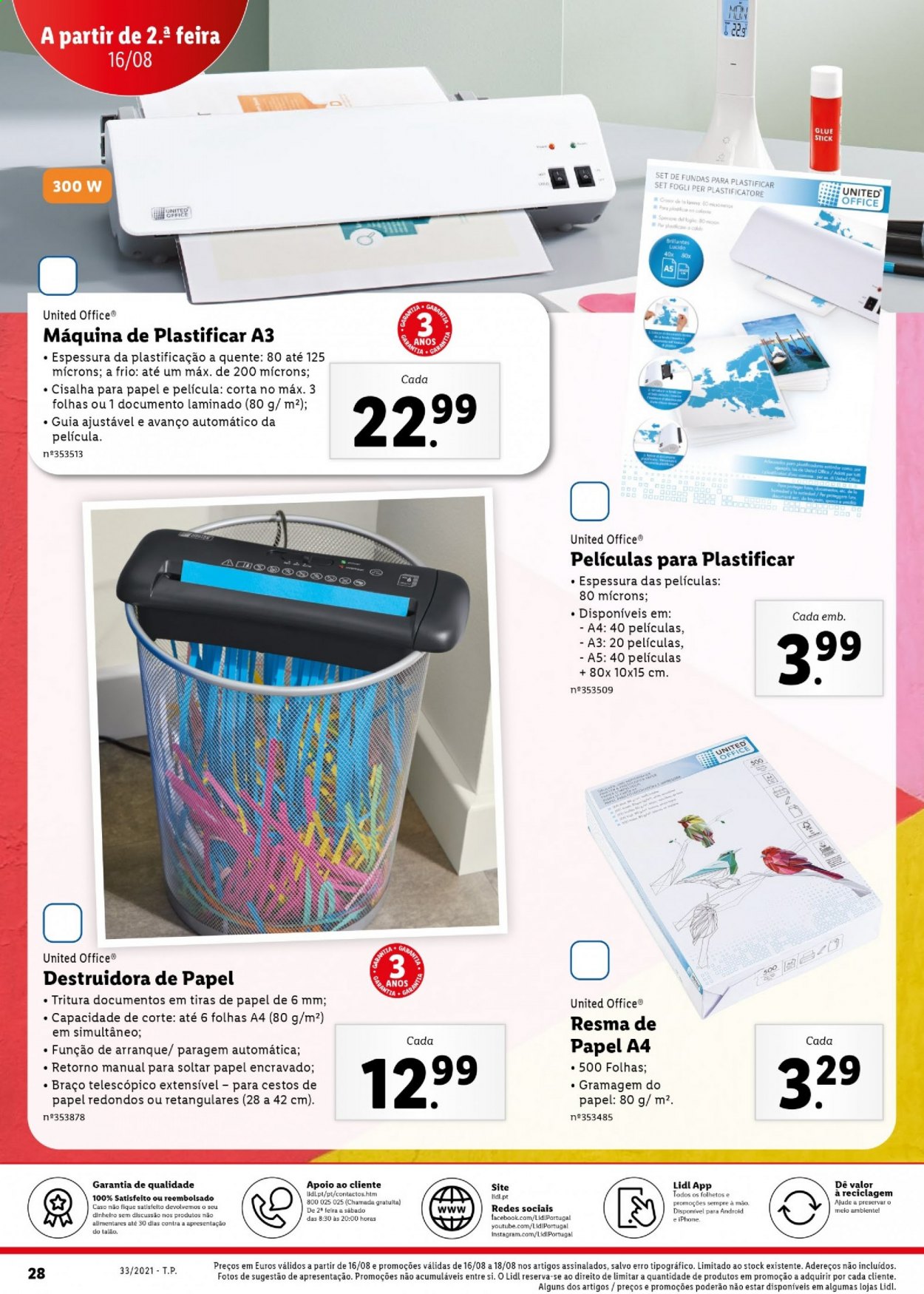 Folheto Lidl - 16.8.2021 - 18.8.2021. Página 28