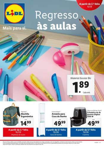 Folheto Lidl - 16.8.2021 - 22.8.2021.
