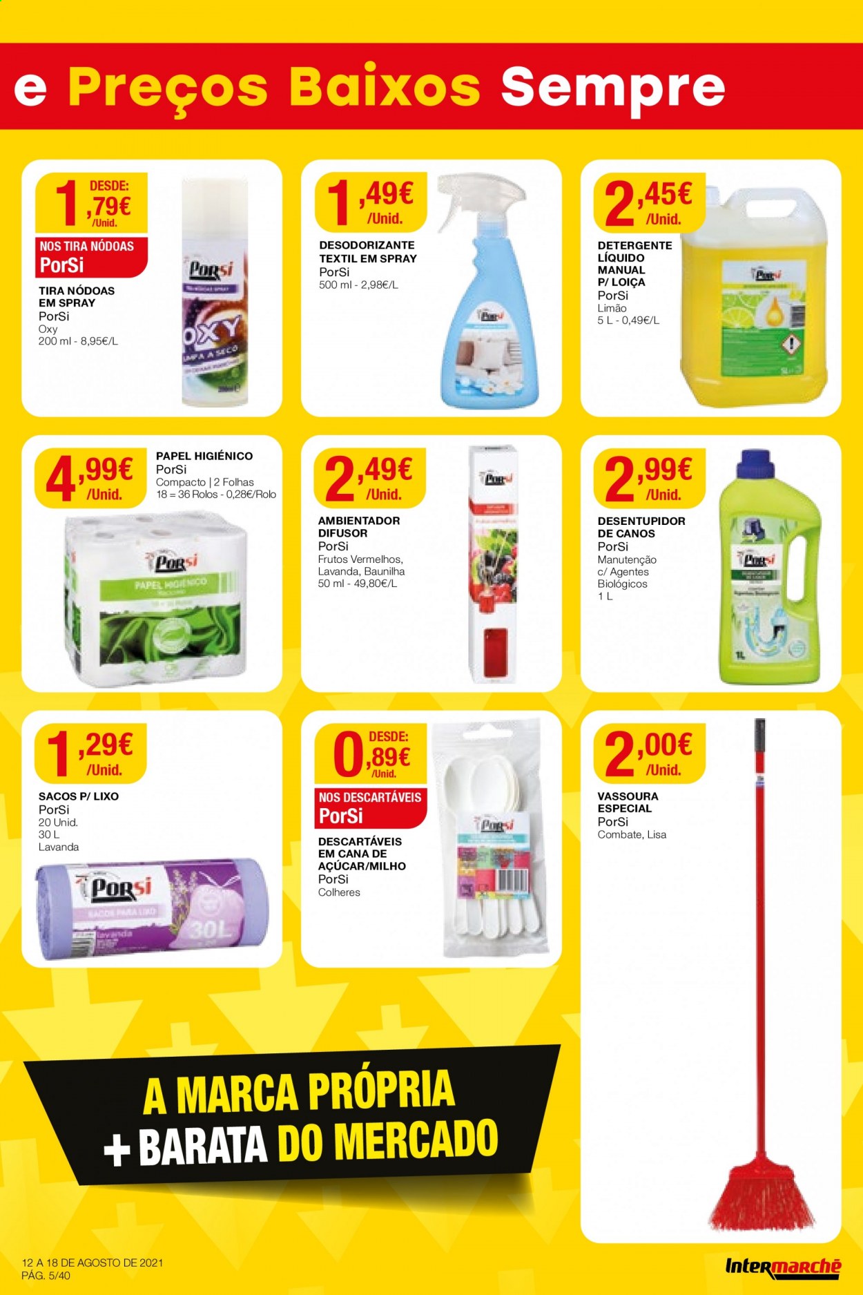 Folheto Intermarché - 12.8.2021 - 18.8.2021. Página 5