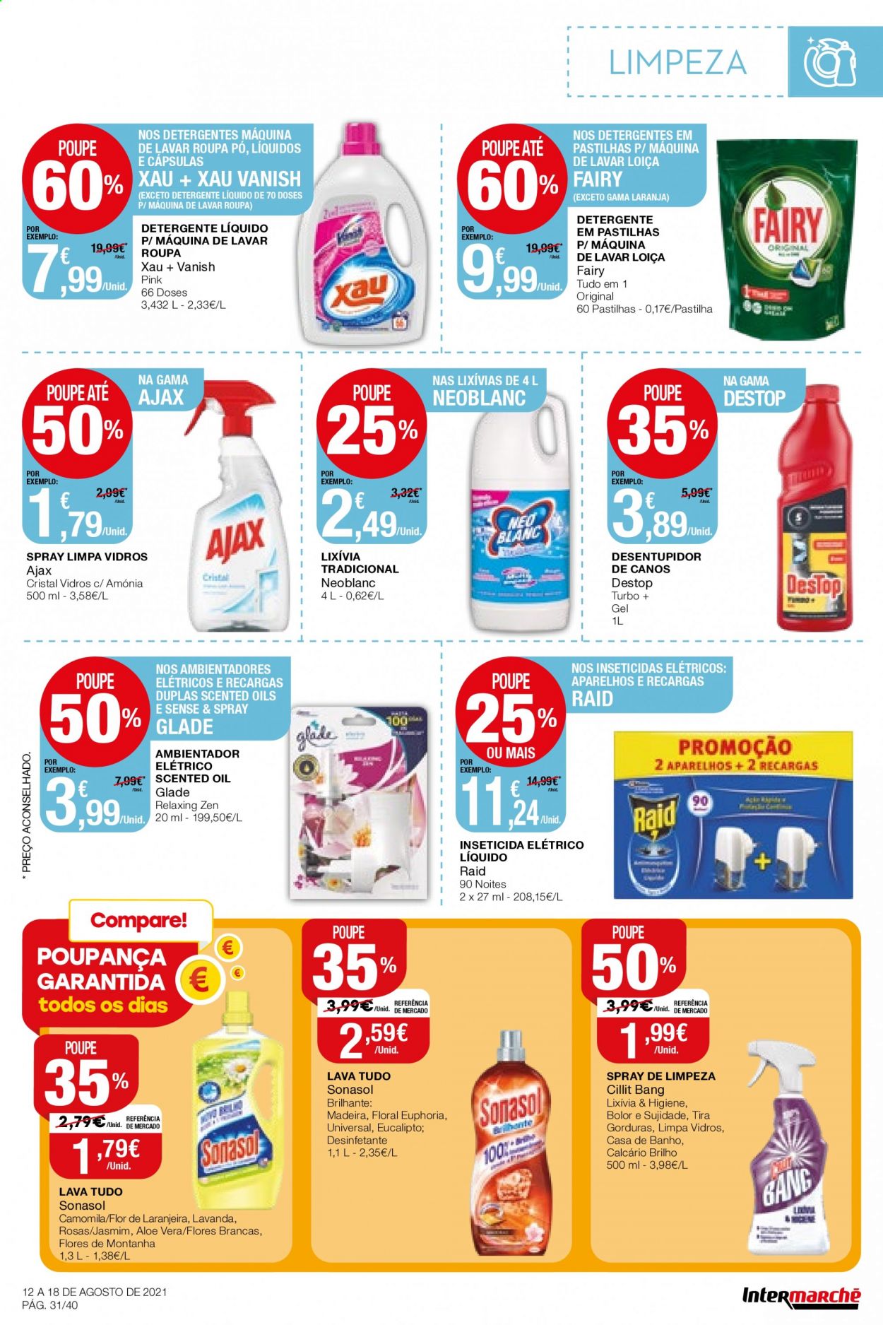 Folheto Intermarché - 12.8.2021 - 18.8.2021. Página 31