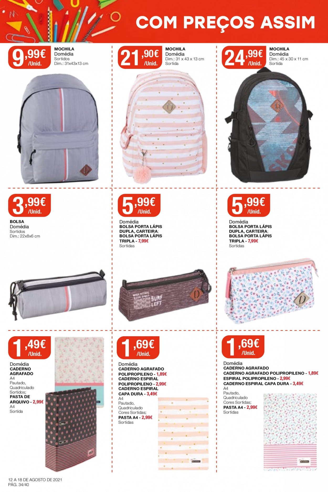 Folheto Intermarché - 12.8.2021 - 18.8.2021. Página 34