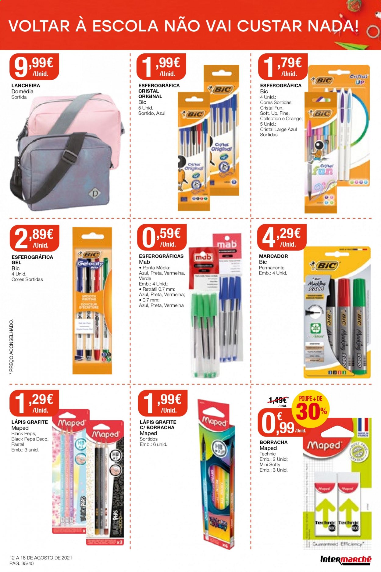 Folheto Intermarché - 12.8.2021 - 18.8.2021. Página 35