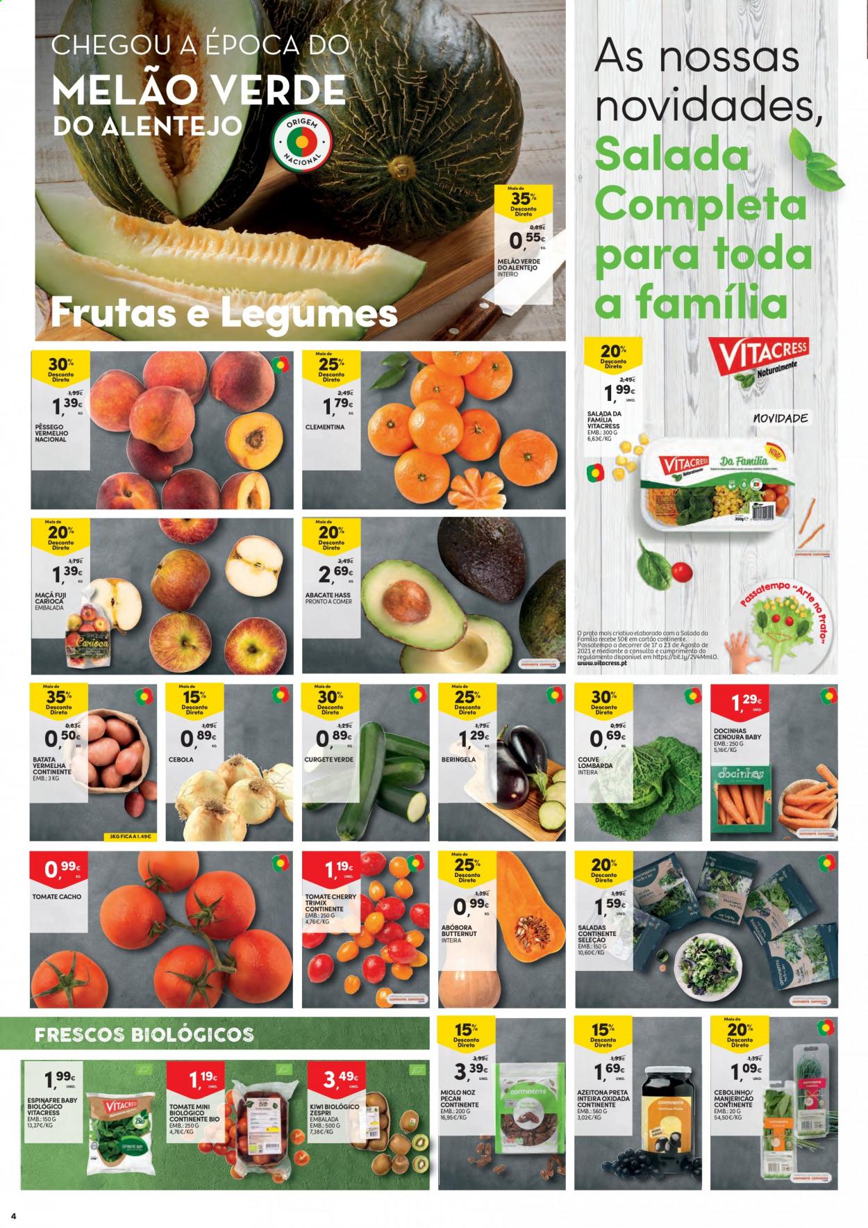 Folheto Continente - 17.8.2021 - 23.8.2021. Página 4