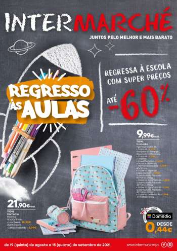 Folheto Intermarché - 19.8.2021 - 15.9.2021.