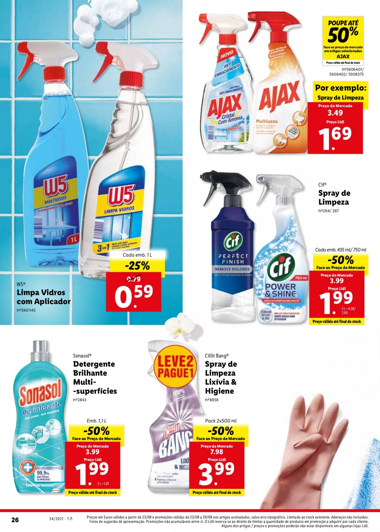 Folheto Lidl - 23.8.2021 - 29.8.2021. Página 44