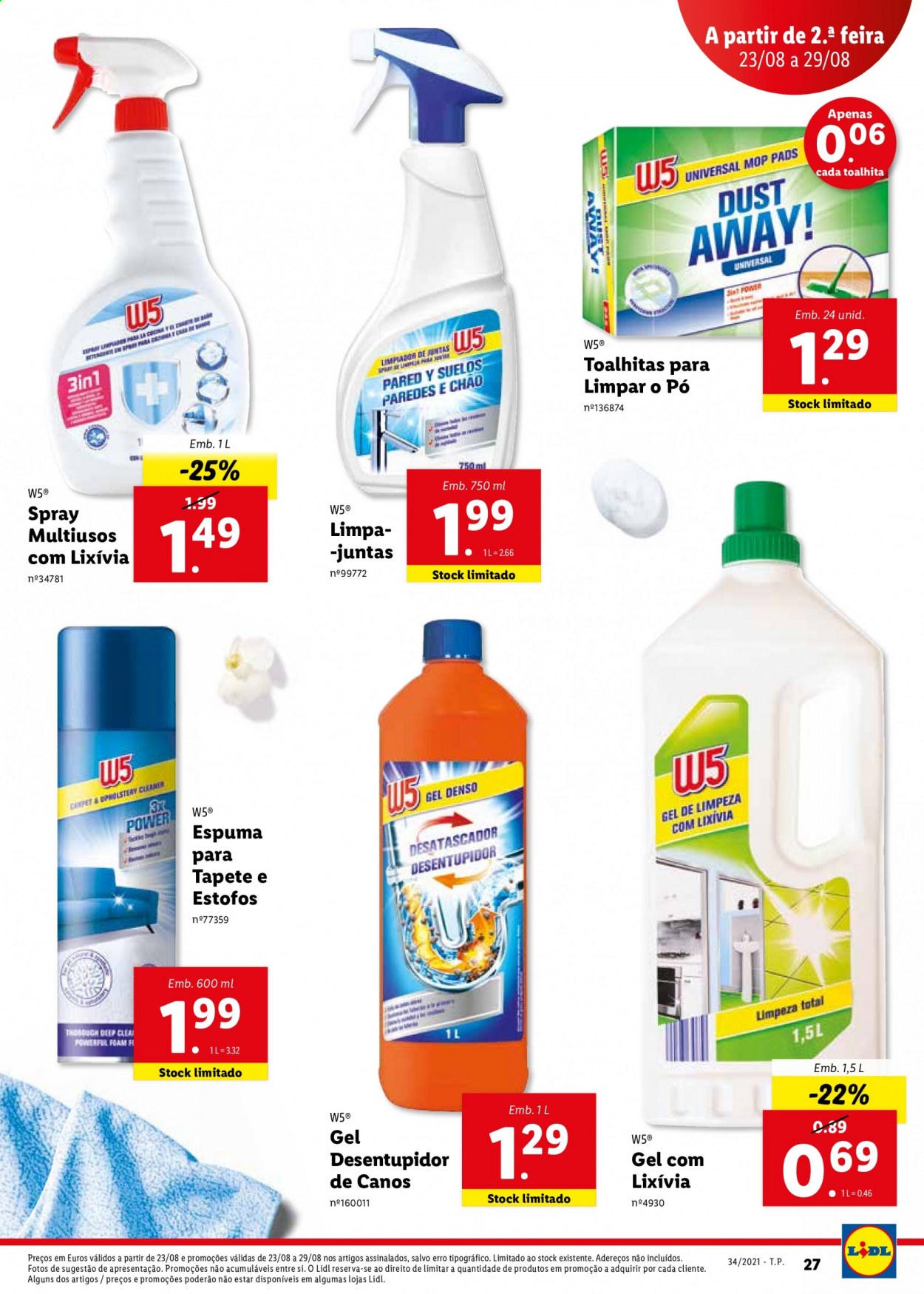 Folheto Lidl - 23.8.2021 - 29.8.2021. Página 45