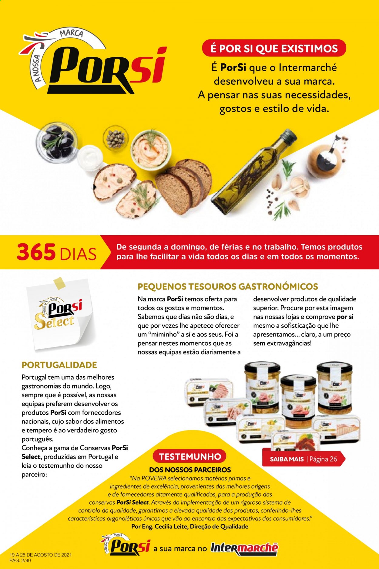 Folheto Intermarché - 19.8.2021 - 25.8.2021. Página 2