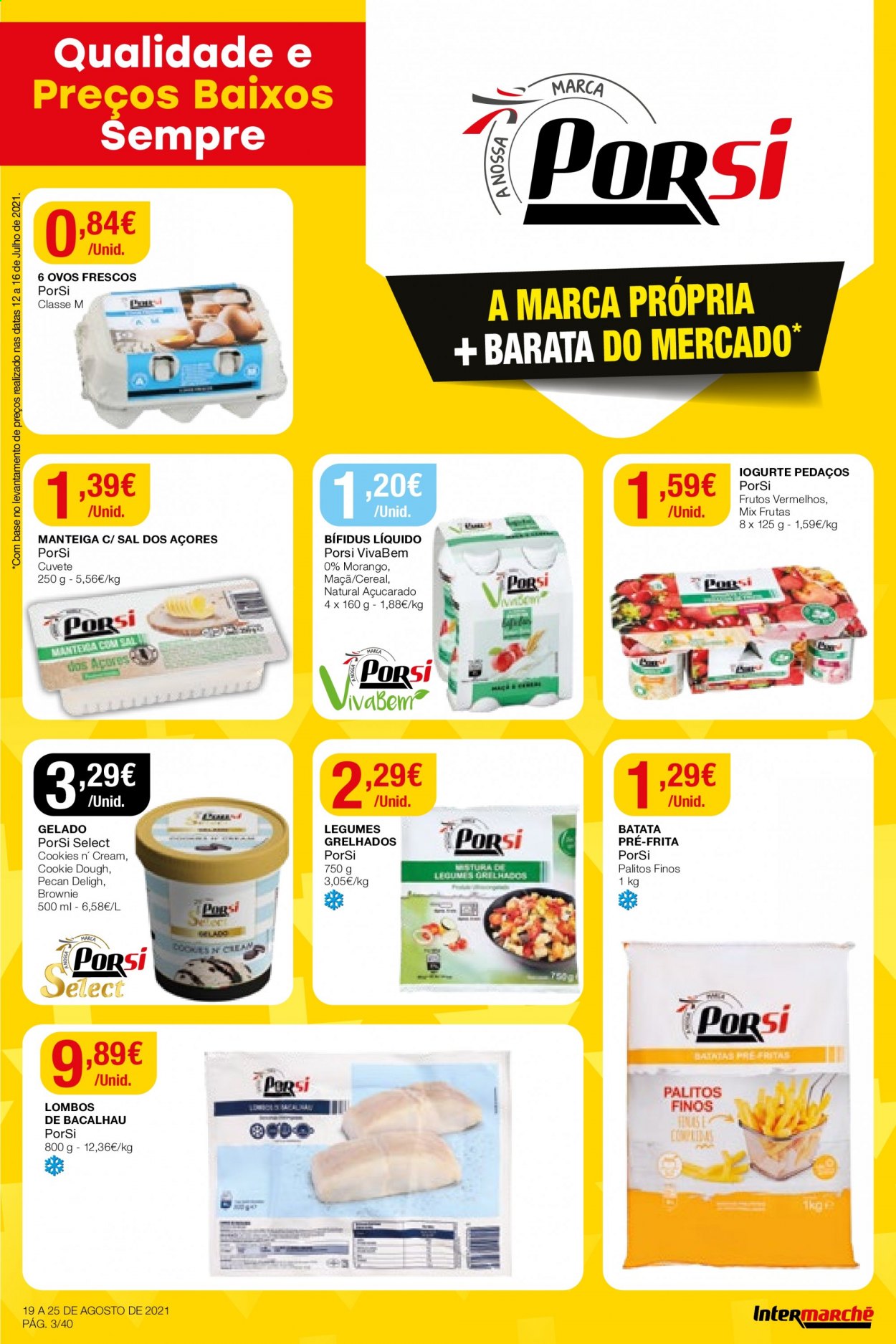 Folheto Intermarché - 19.8.2021 - 25.8.2021. Página 3