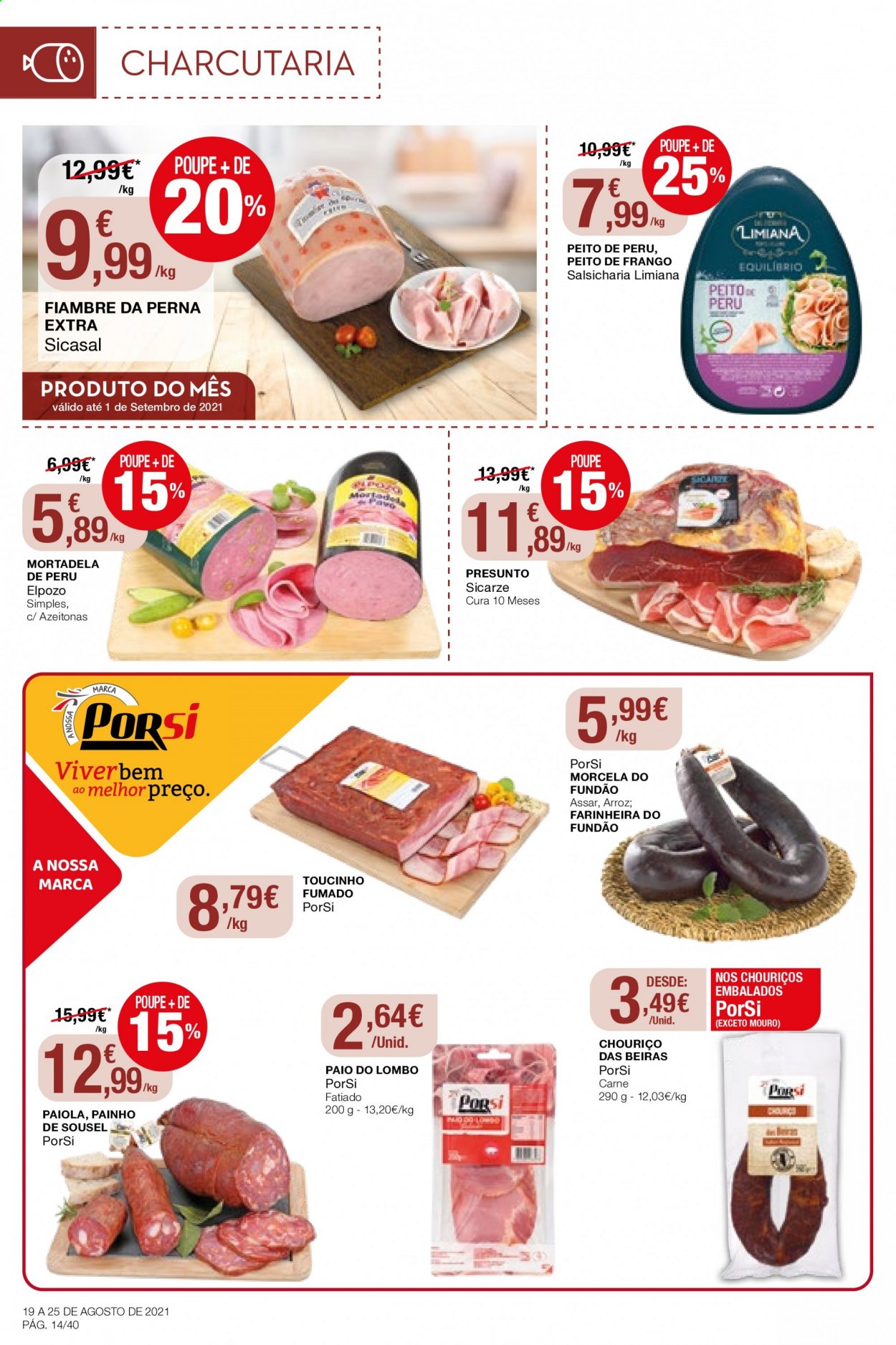 Folheto Intermarché - 19.8.2021 - 25.8.2021. Página 14