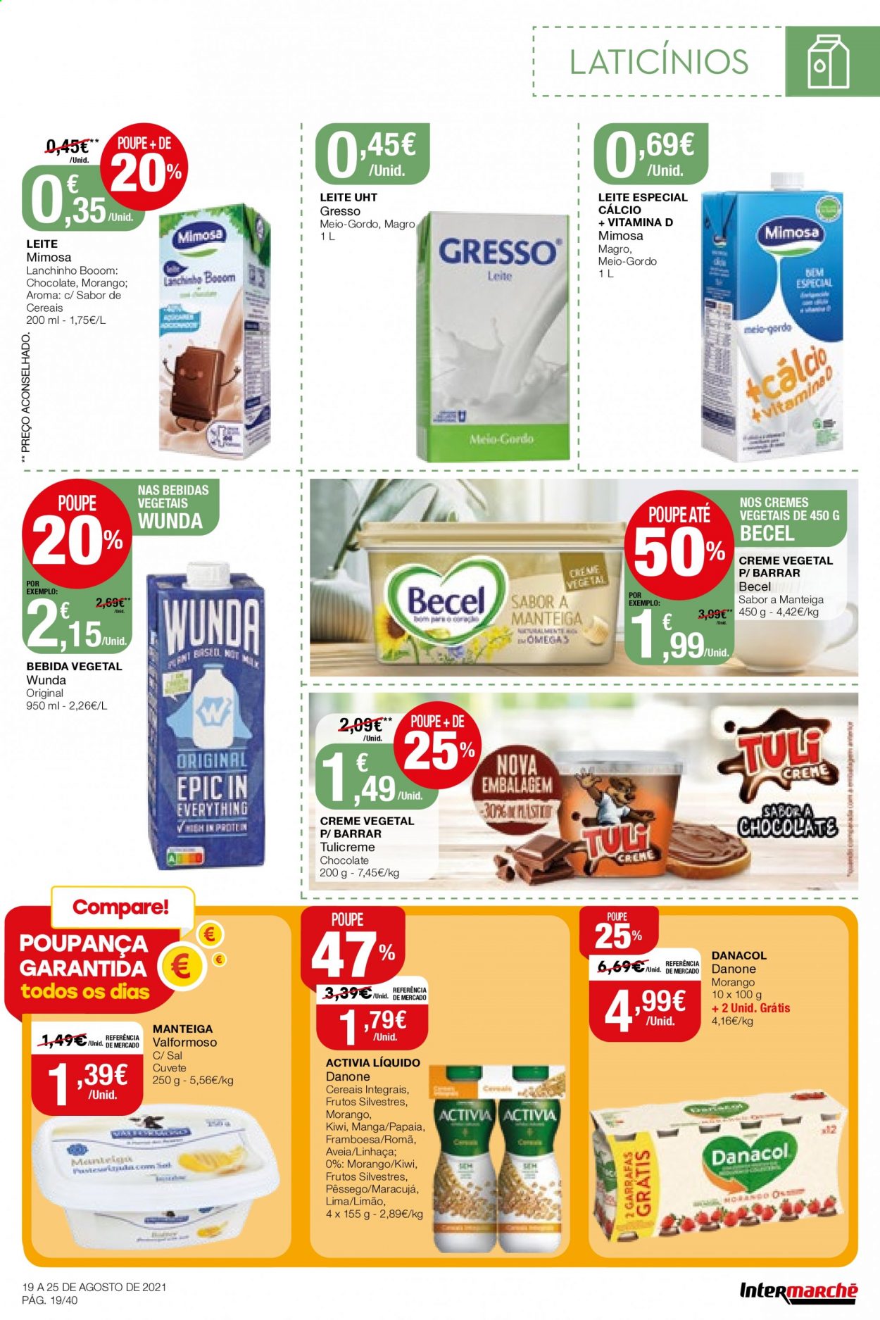 Folheto Intermarché - 19.8.2021 - 25.8.2021. Página 19