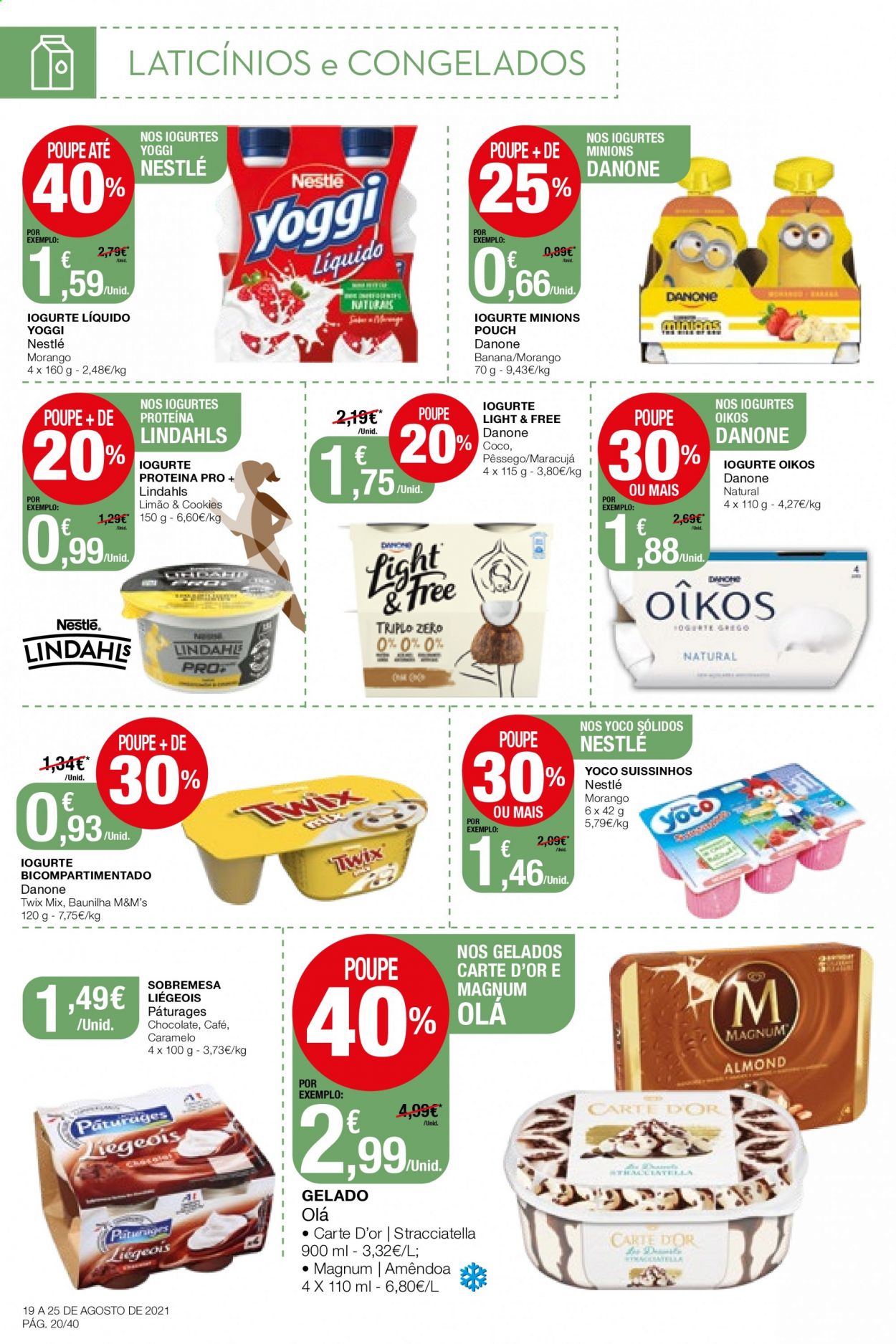 Folheto Intermarché - 19.8.2021 - 25.8.2021. Página 20