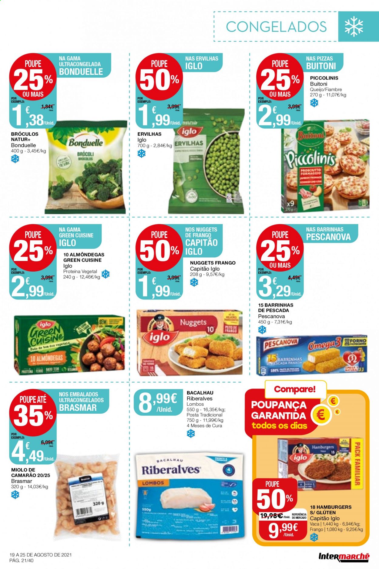 Folheto Intermarché - 19.8.2021 - 25.8.2021. Página 21