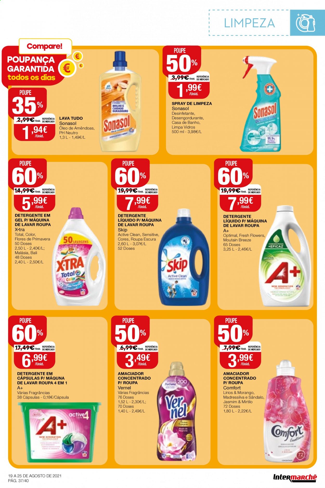 Folheto Intermarché - 19.8.2021 - 25.8.2021. Página 37