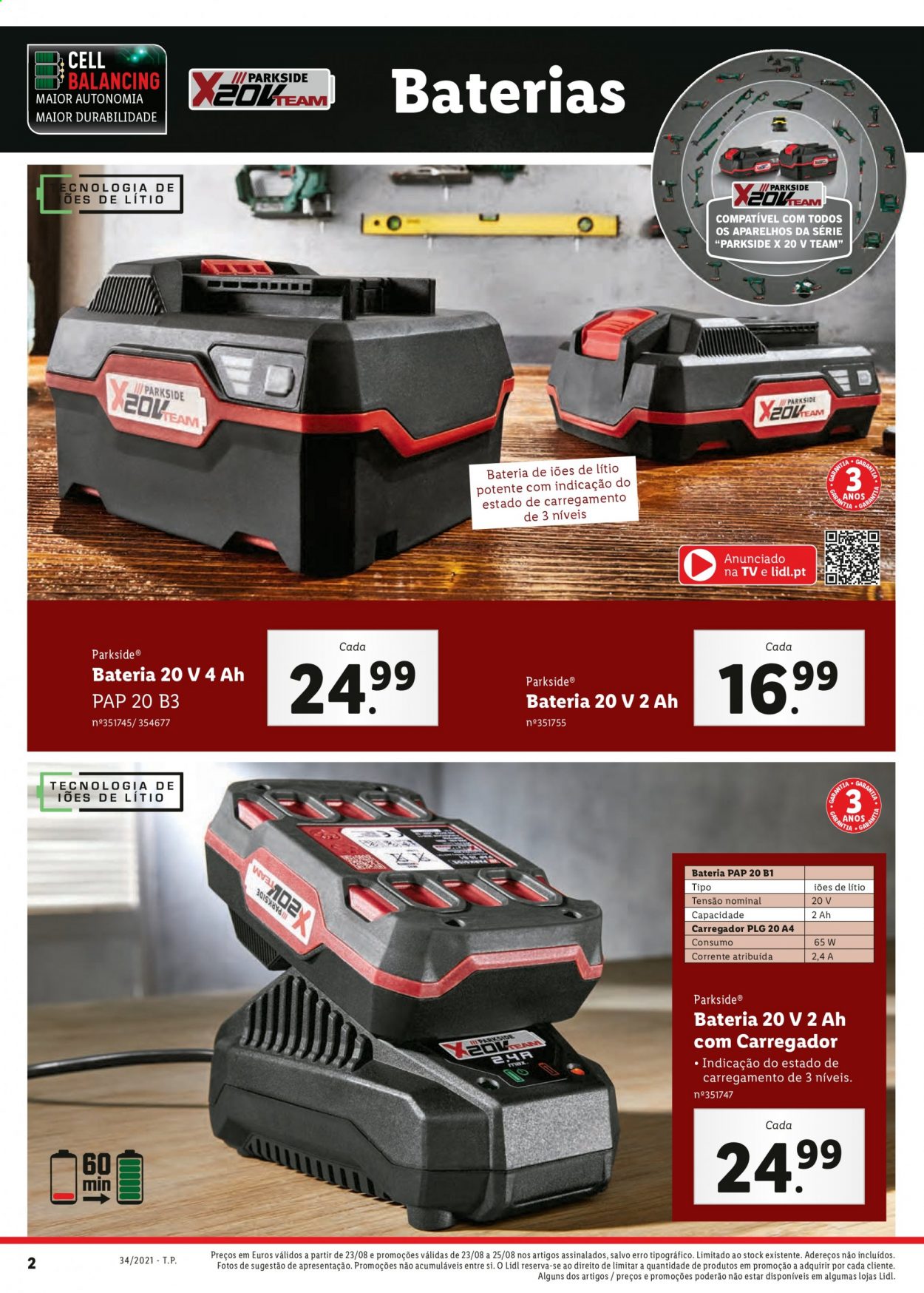 Folheto Lidl - 23.8.2021 - 29.8.2021. Página 38