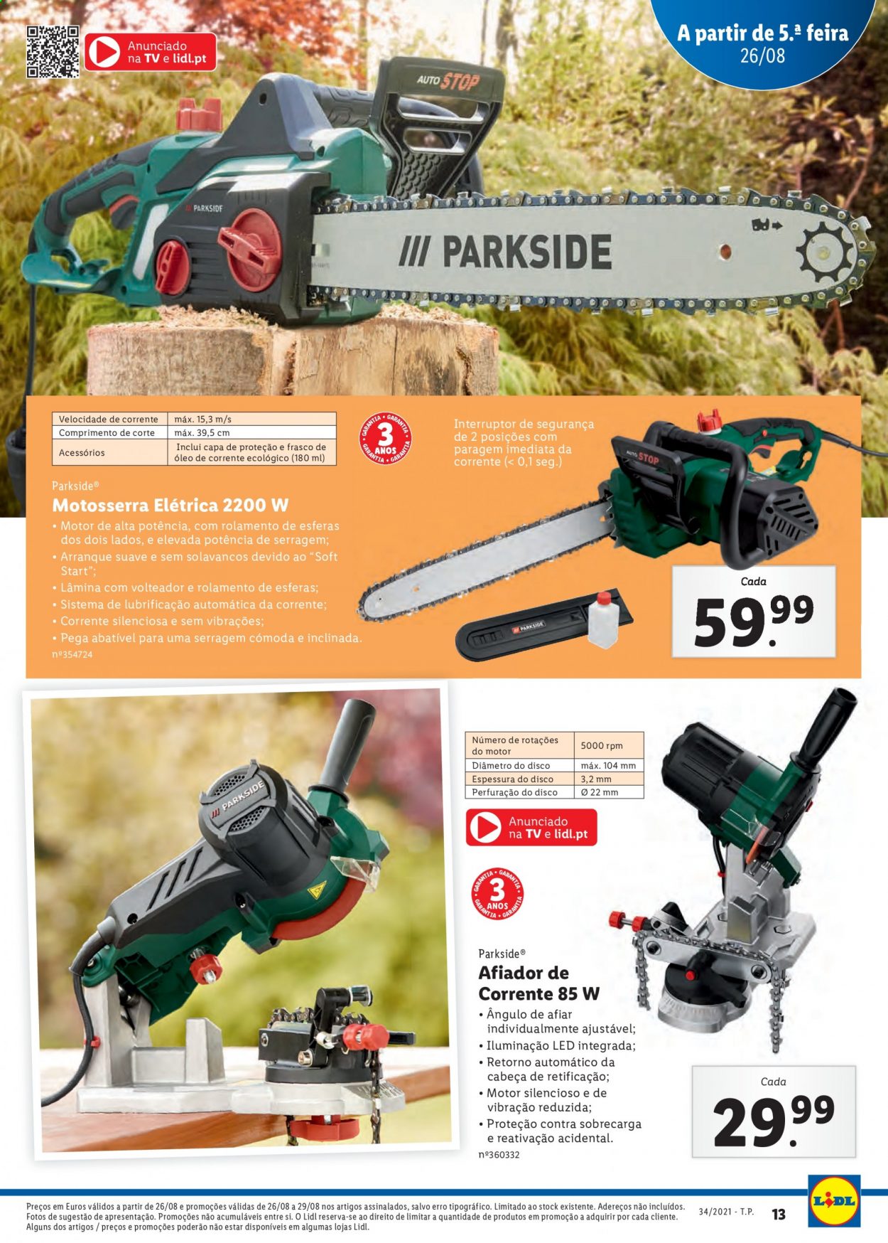 Folheto Lidl - 23.8.2021 - 29.8.2021. Página 49