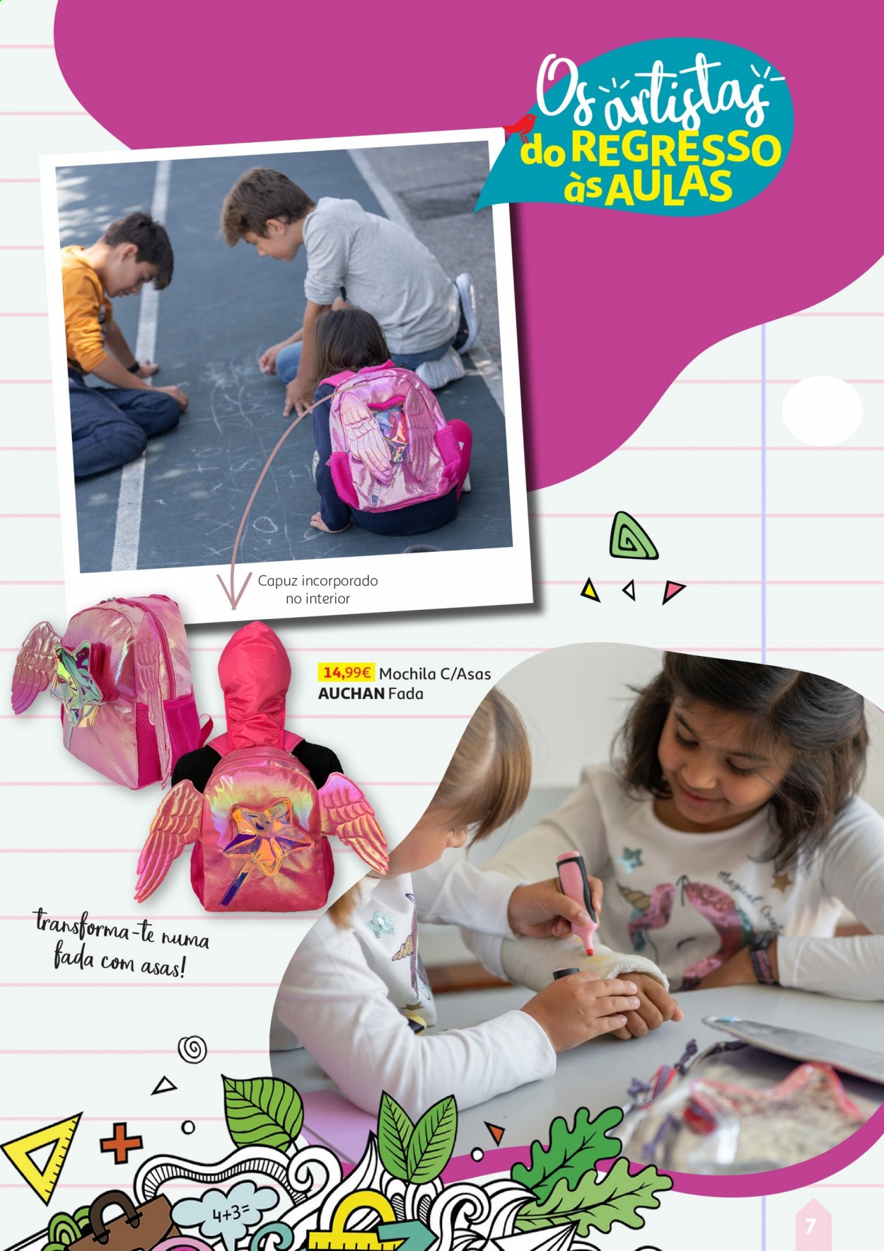 Folheto Auchan - 19.8.2021 - 21.9.2021. Página 7