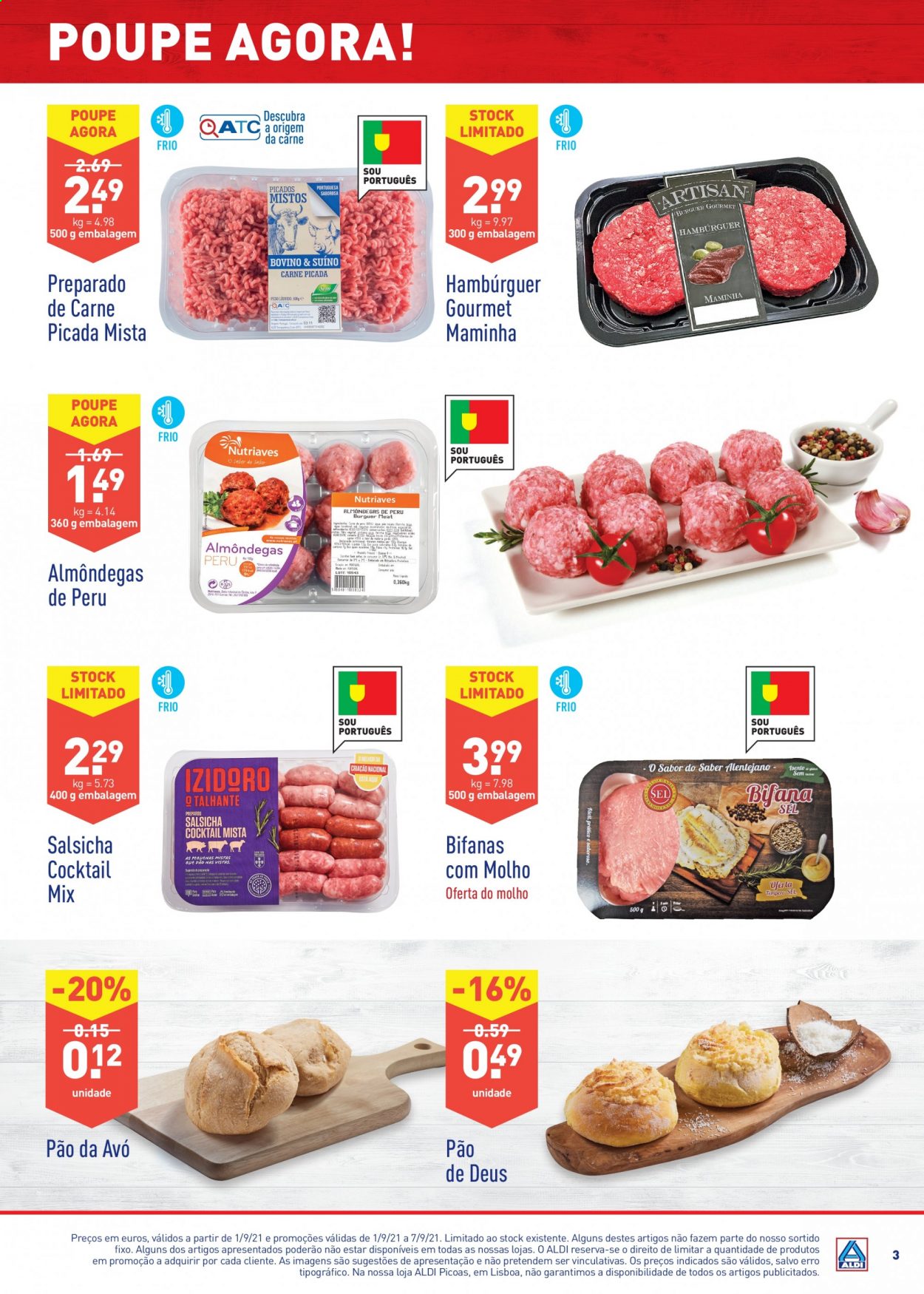 Folheto Aldi - 1.9.2021 - 7.9.2021. Página 3