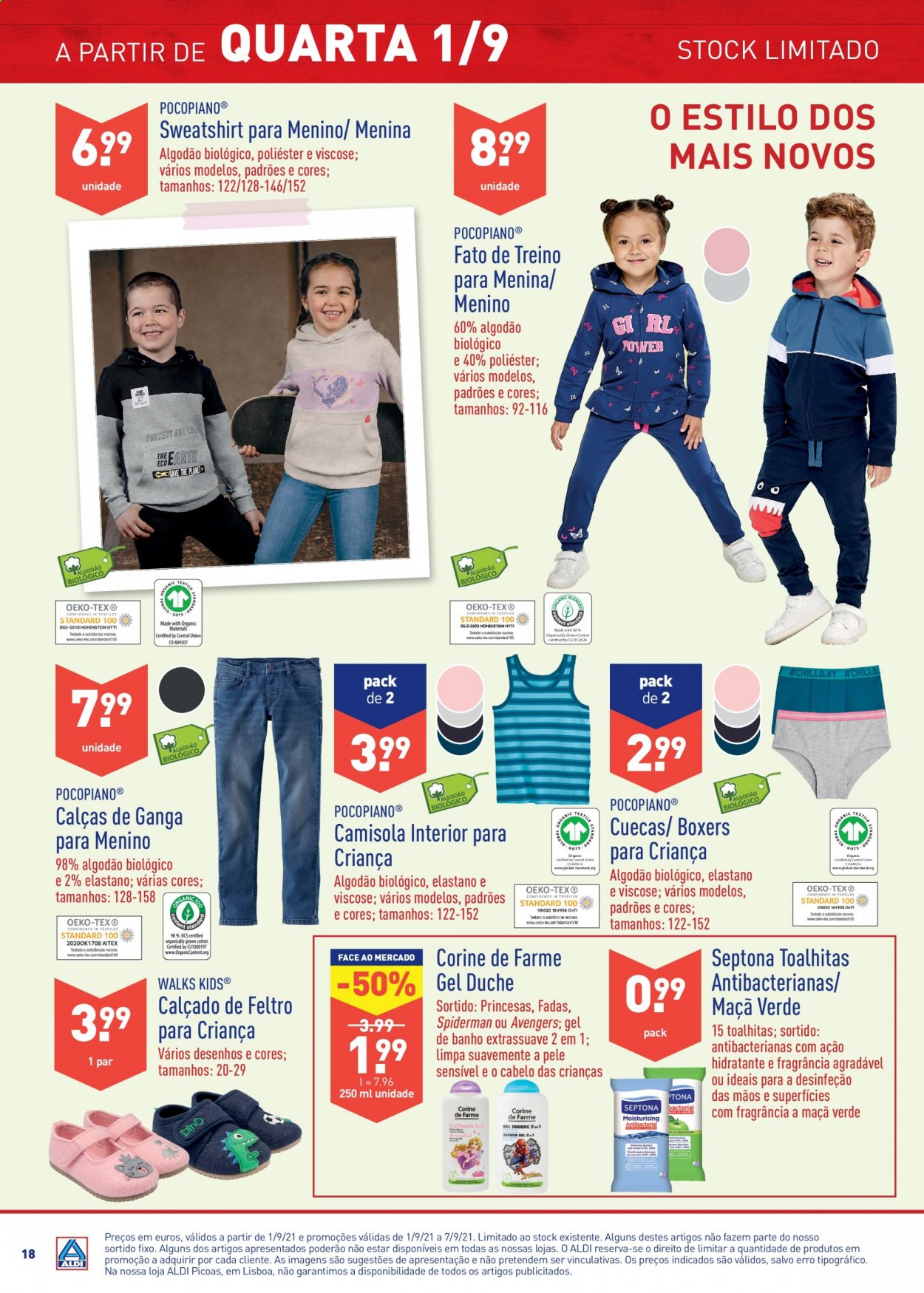 Folheto Aldi - 1.9.2021 - 7.9.2021. Página 18
