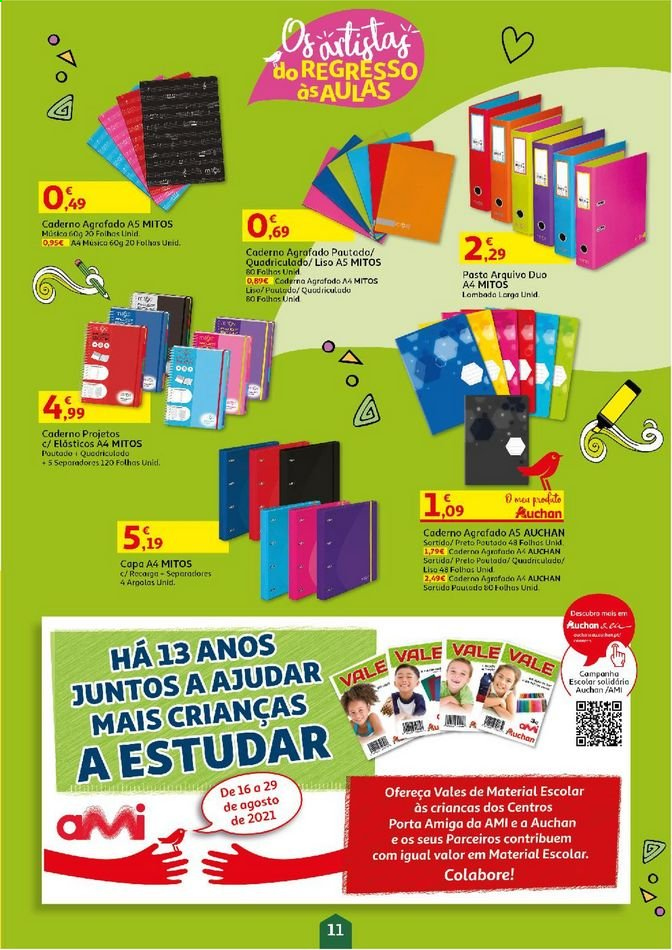 Folheto Auchan - 25.8.2021 - 7.9.2021. Página 11
