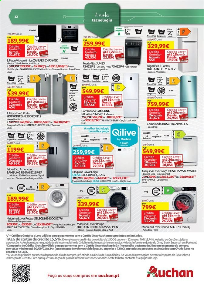 Folheto Auchan - 25.8.2021 - 21.9.2021. Página 12