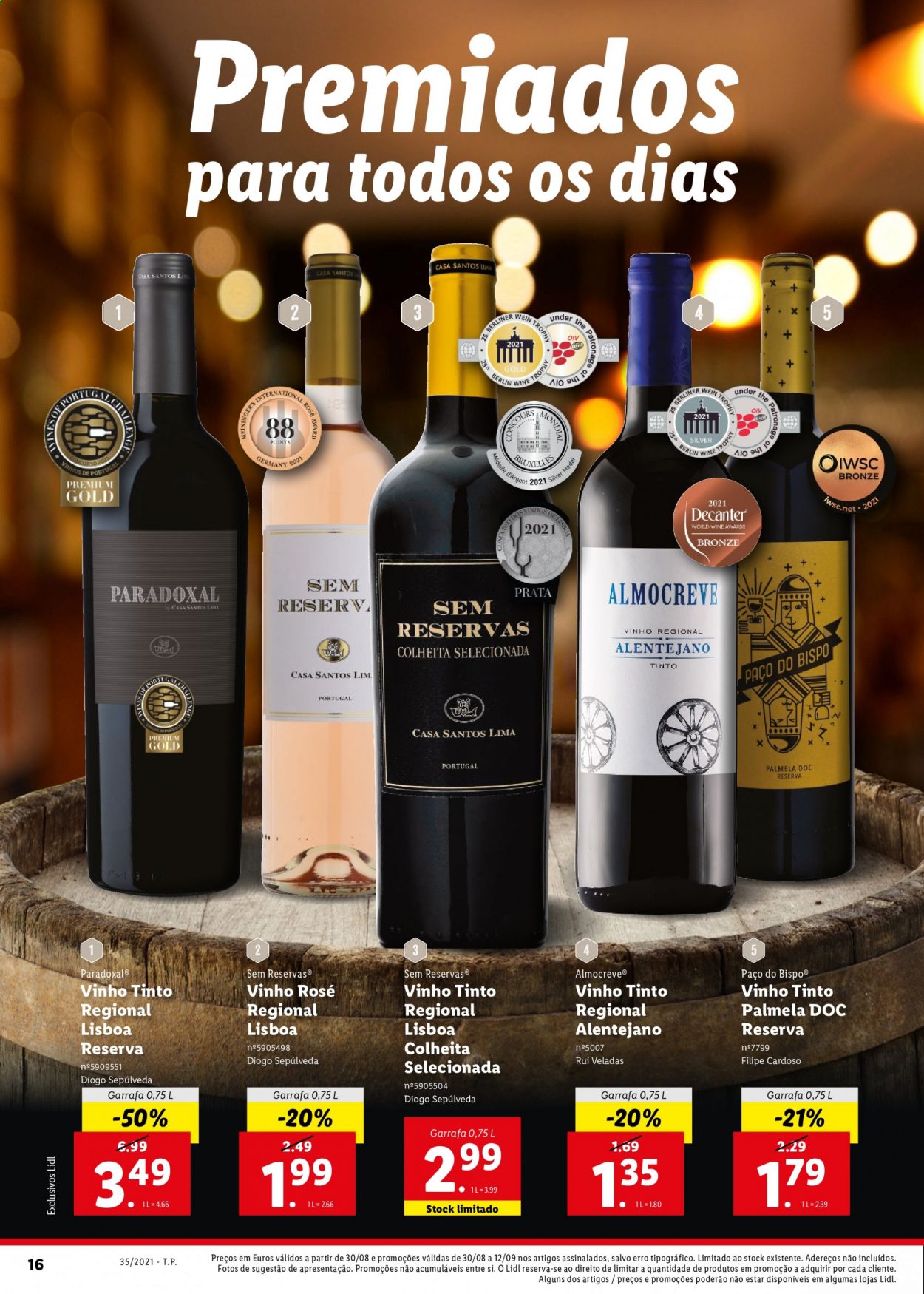 Folheto Lidl - 30.8.2021 - 12.9.2021. Página 16