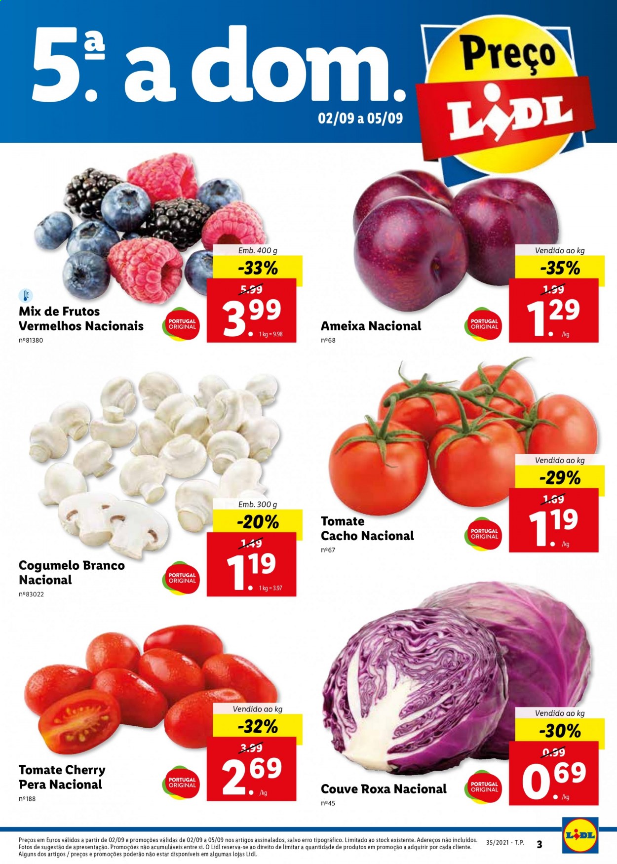 Folheto Lidl - 30.8.2021 - 5.9.2021. Página 3