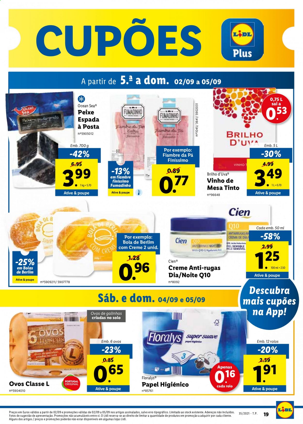 Folheto Lidl - 30.8.2021 - 5.9.2021. Página 19