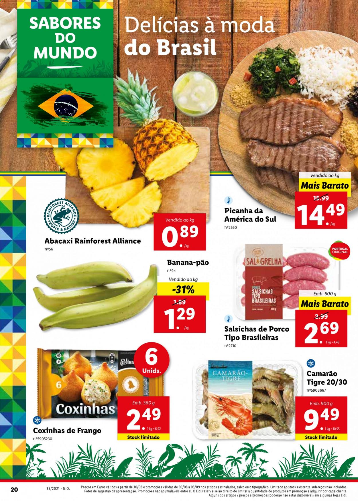 Folheto Lidl - 30.8.2021 - 5.9.2021. Página 20