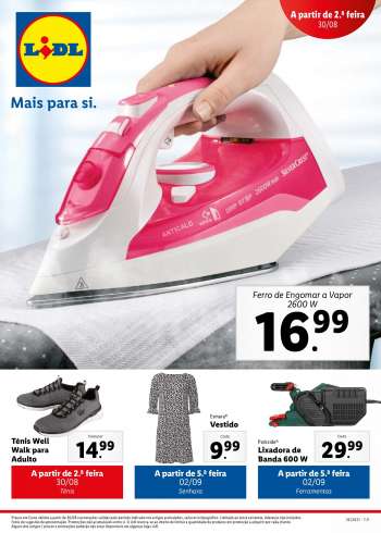 Folheto Lidl - 30.8.2021 - 5.9.2021.