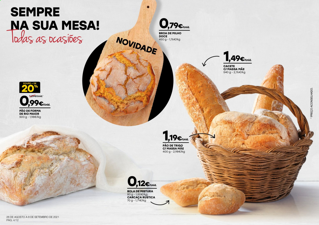 Folheto Intermarché - 26.8.2021 - 8.9.2021. Página 4