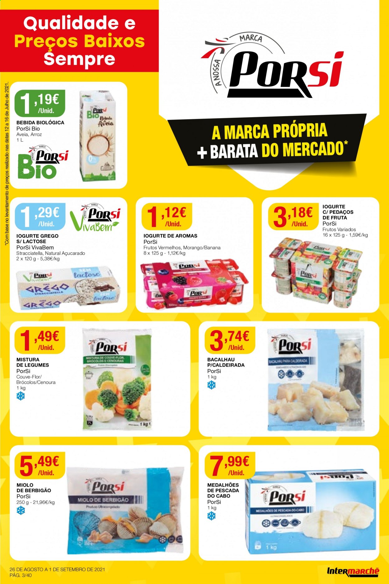 Folheto Intermarché - 26.8.2021 - 1.9.2021. Página 3