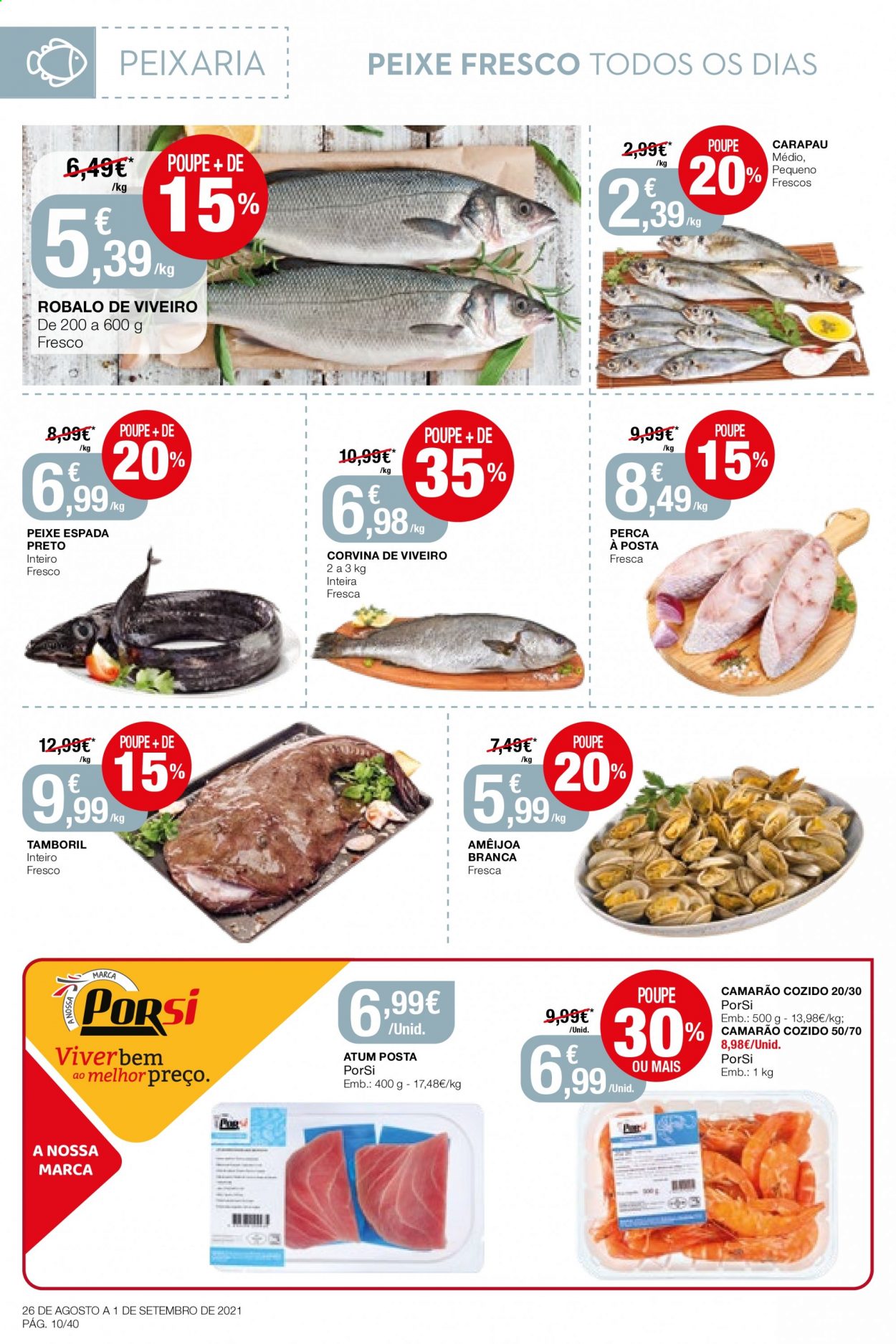 Folheto Intermarché - 26.8.2021 - 1.9.2021. Página 10