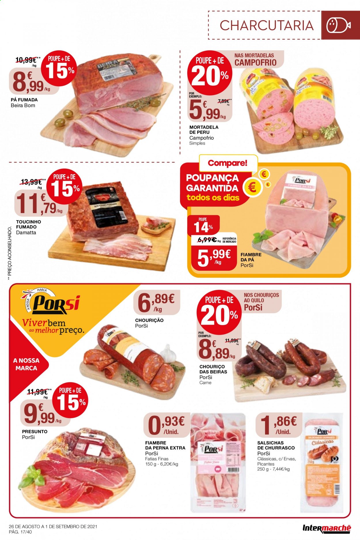 Folheto Intermarché - 26.8.2021 - 1.9.2021. Página 17