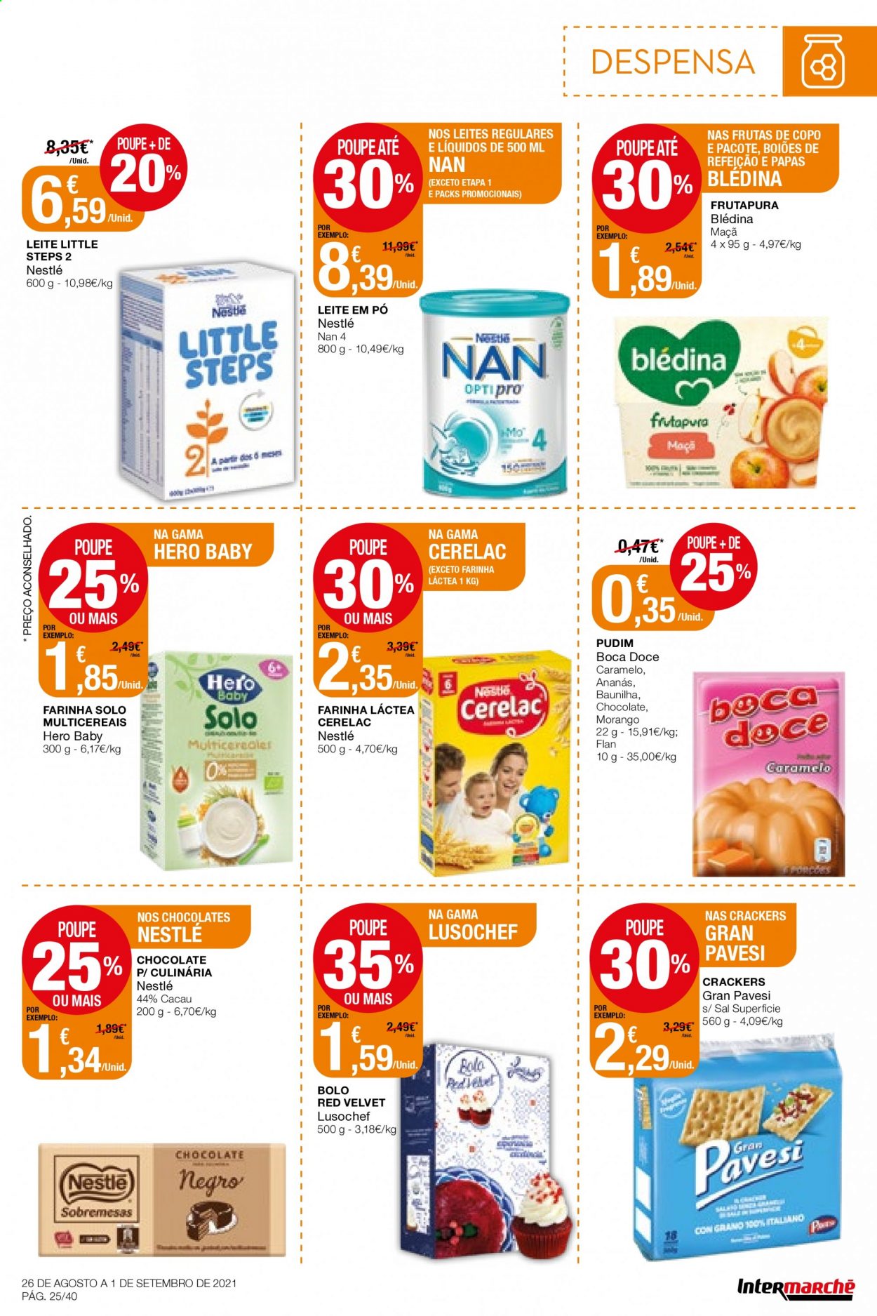 Folheto Intermarché - 26.8.2021 - 1.9.2021. Página 25
