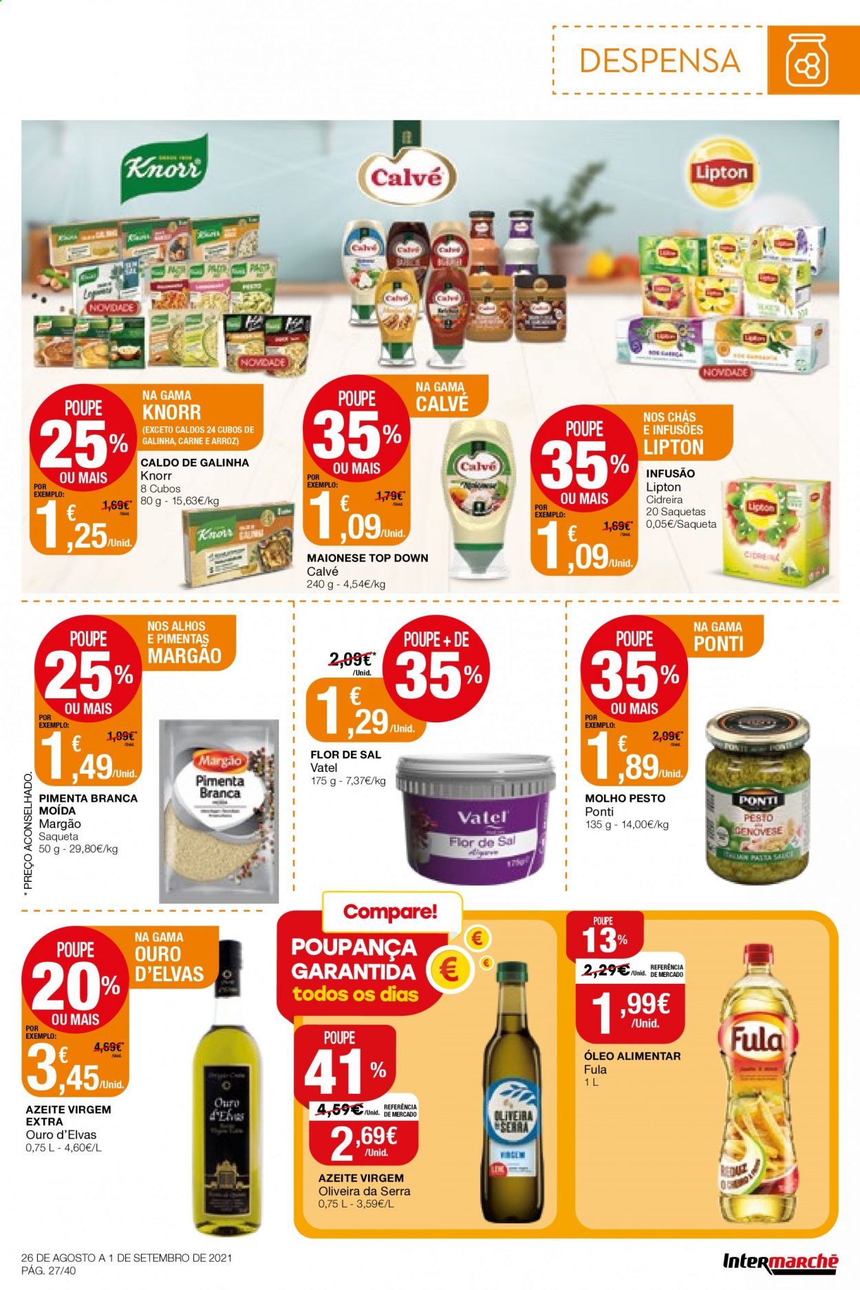 Folheto Intermarché - 26.8.2021 - 1.9.2021. Página 27