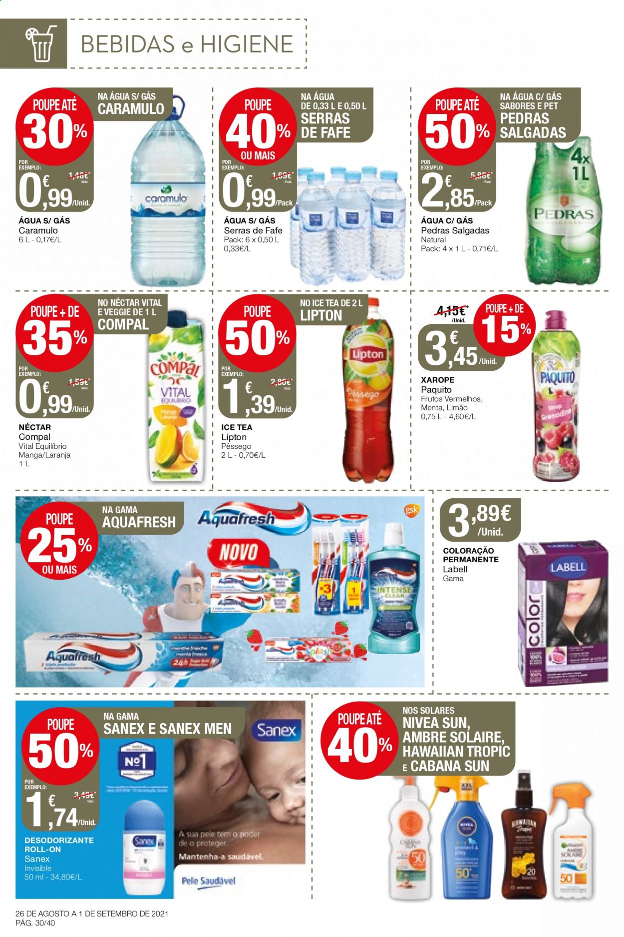 Folheto Intermarché - 26.8.2021 - 1.9.2021. Página 30